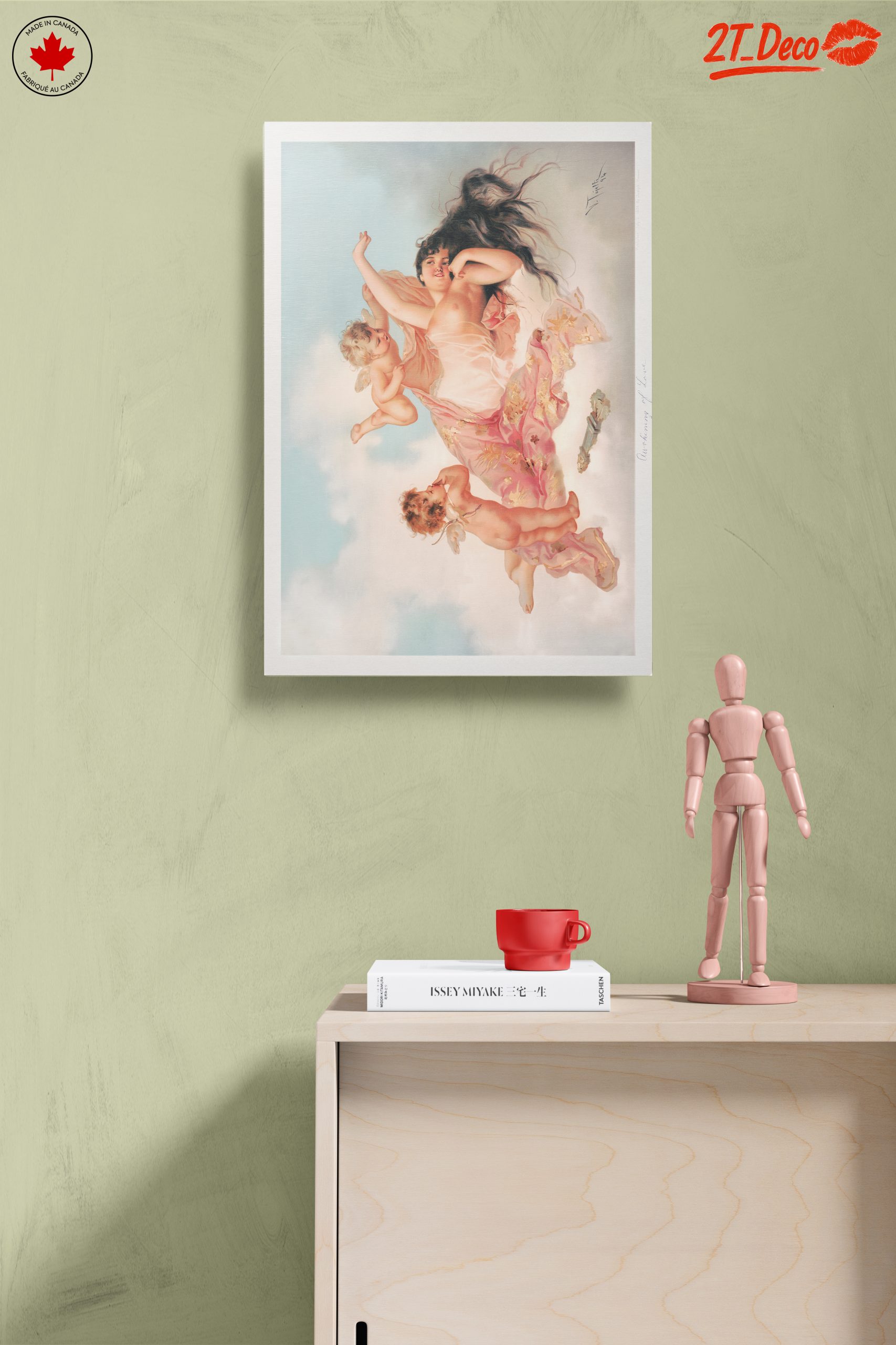 Ethereal Portrait of a Woman with Angels - Image 14