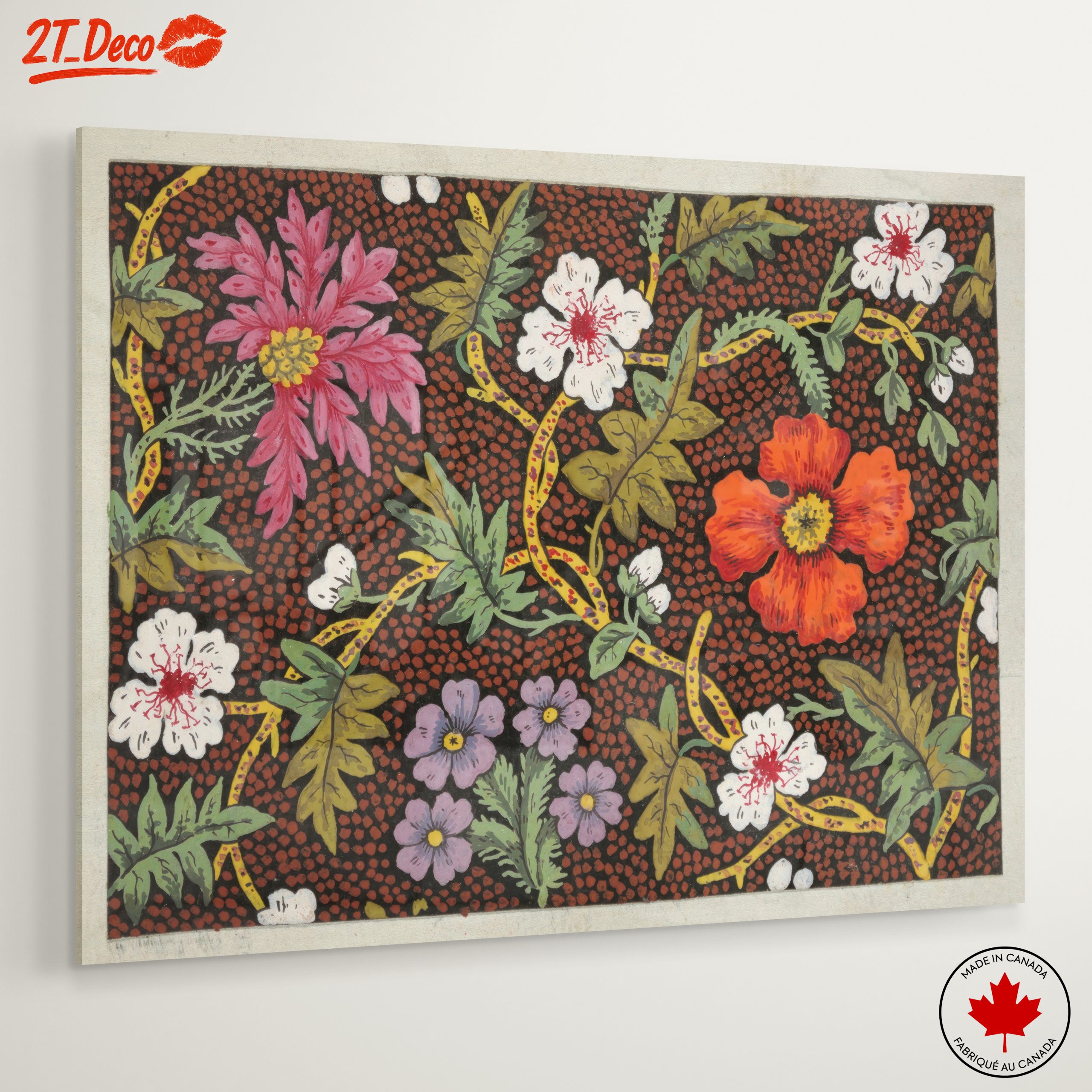 Vibrant Floral Arrangement Artwork 2 - Image 6