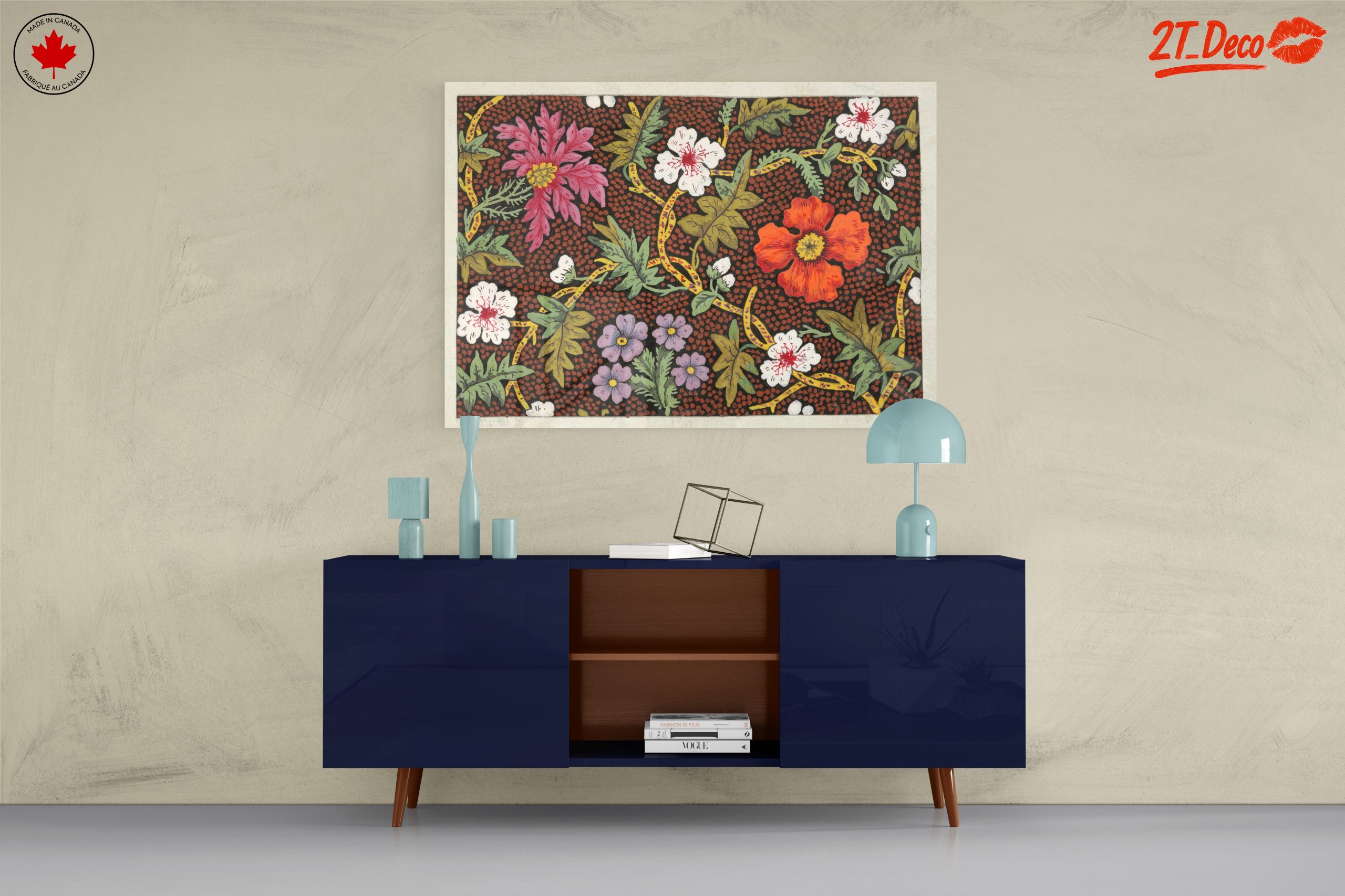 Vibrant Floral Arrangement Artwork 2 - Image 8