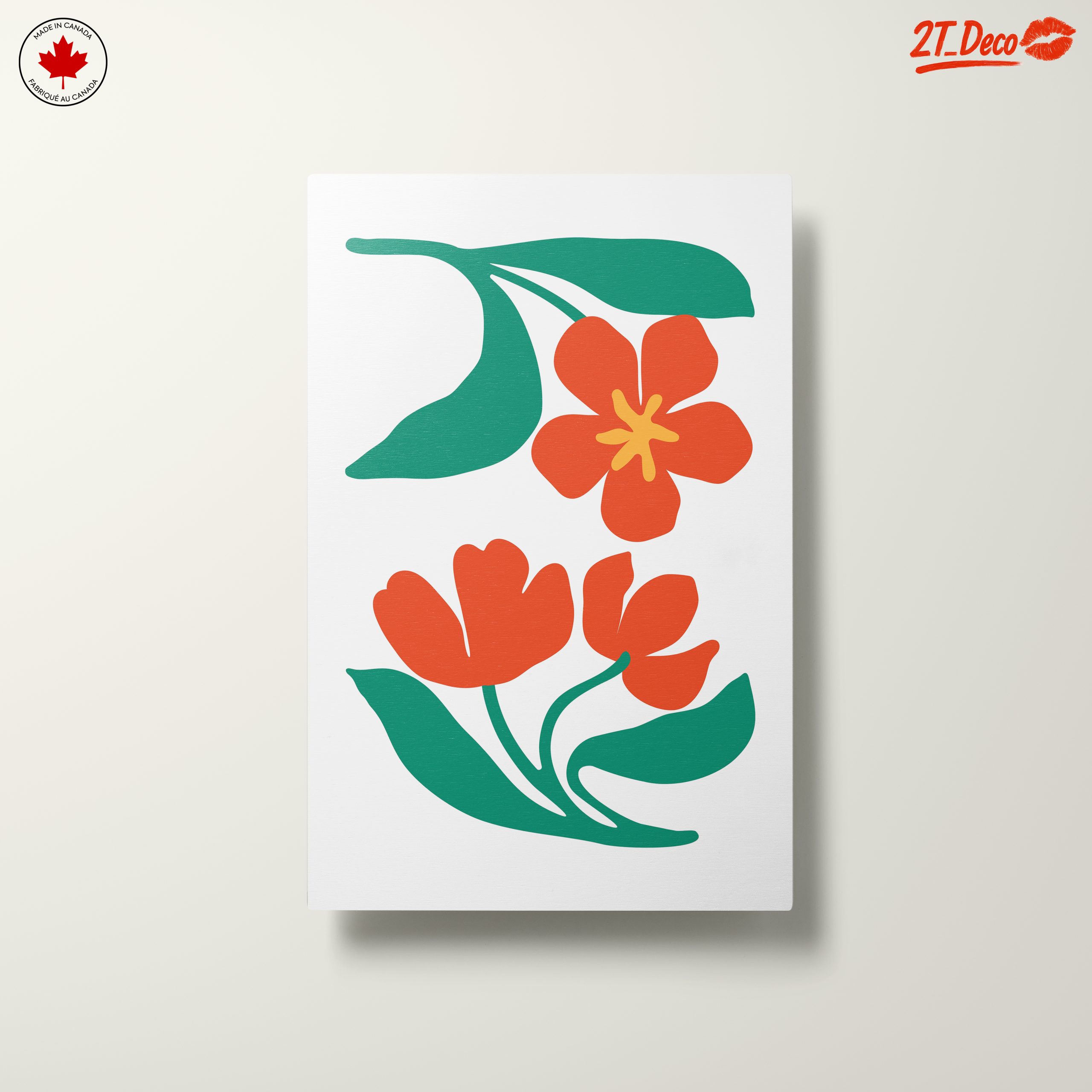 Stylized Floral Art for Bright Interiors - Image 10