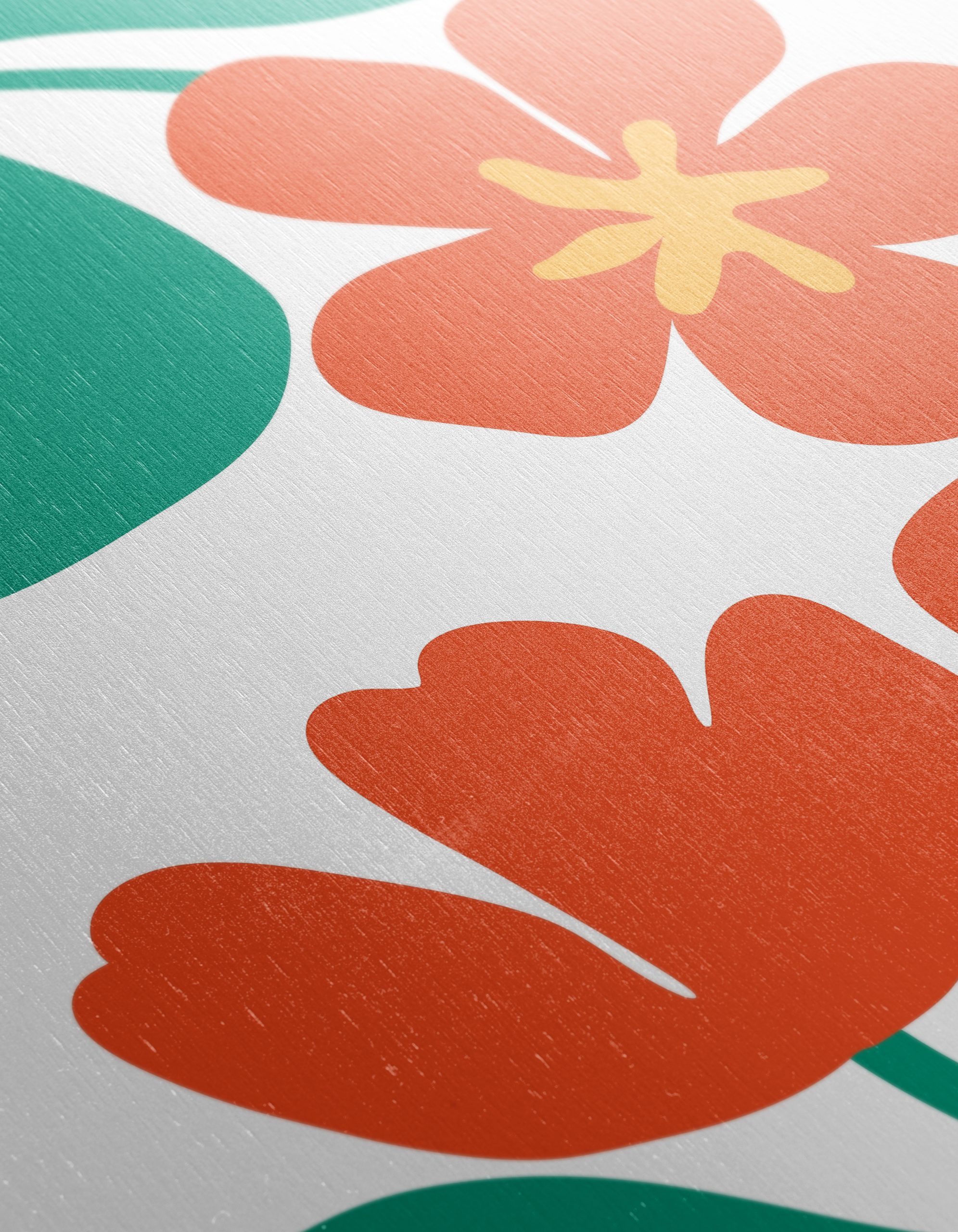 Stylized Floral Art for Bright Interiors - Image 12