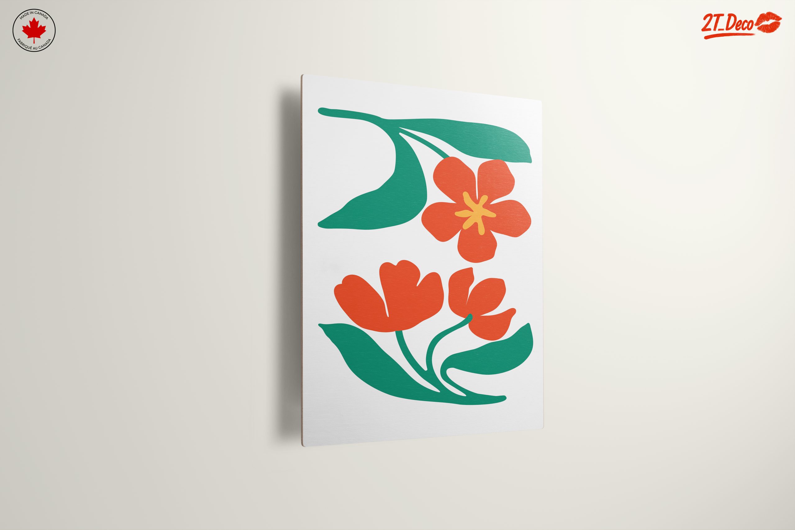 Stylized Floral Art for Bright Interiors - Image 13