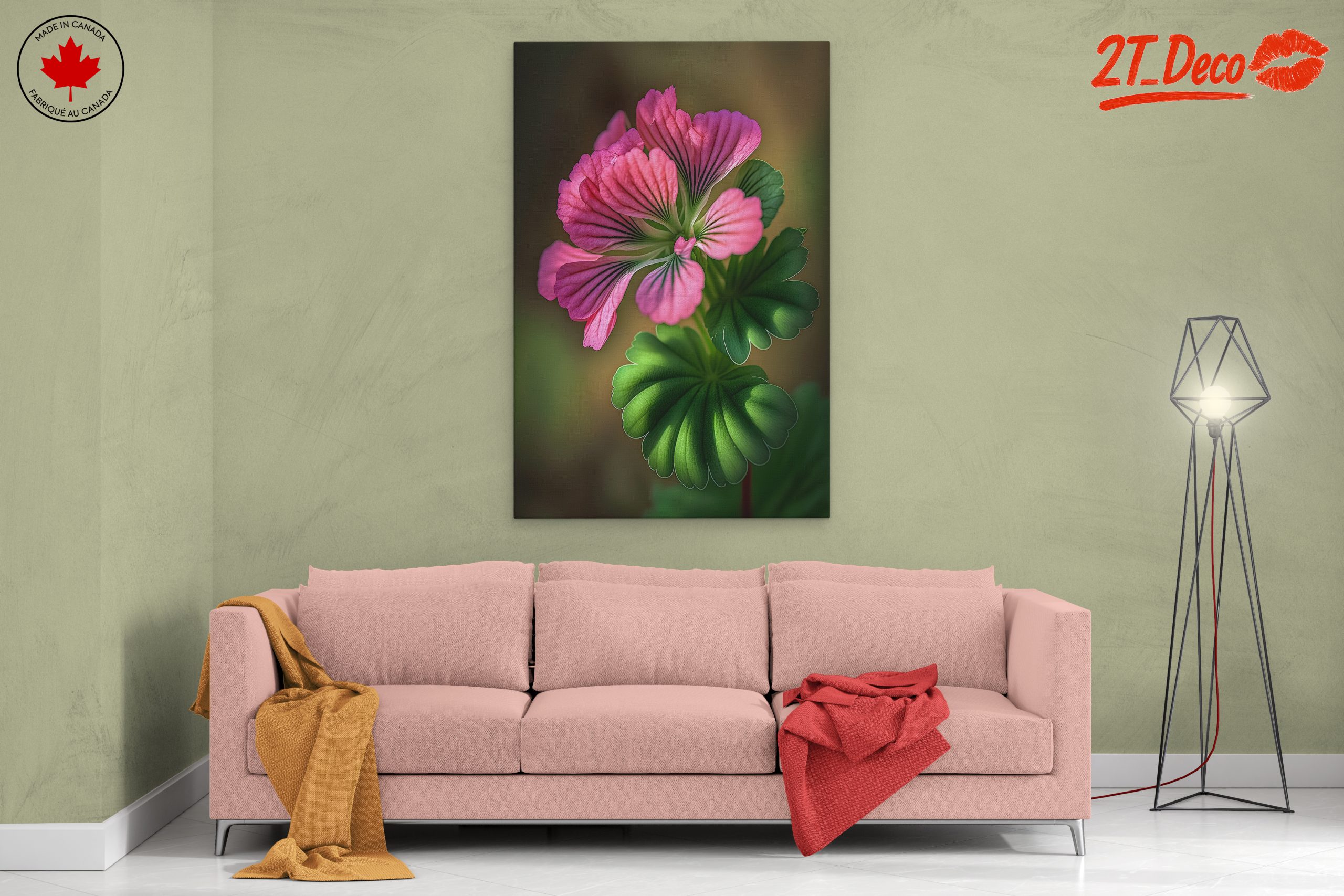 Vibrant Botanical Flower Art 4 - Image 2