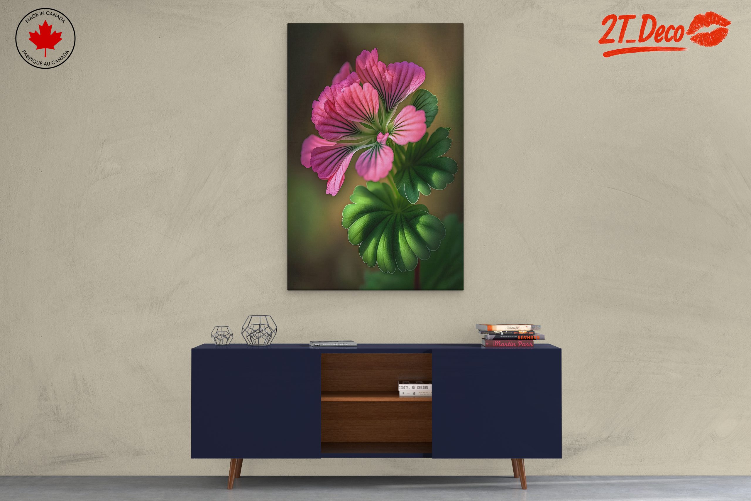 Vibrant Botanical Flower Art 4 - Image 3