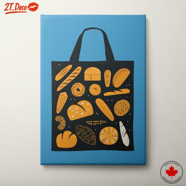 Stylized Bread Illustration Art