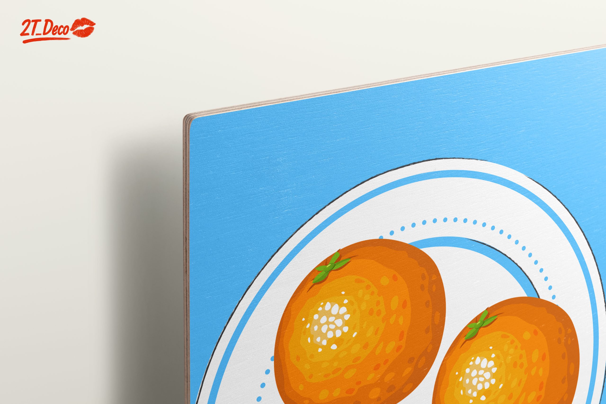 Vibrant Abstract Art of Oranges - Image 15