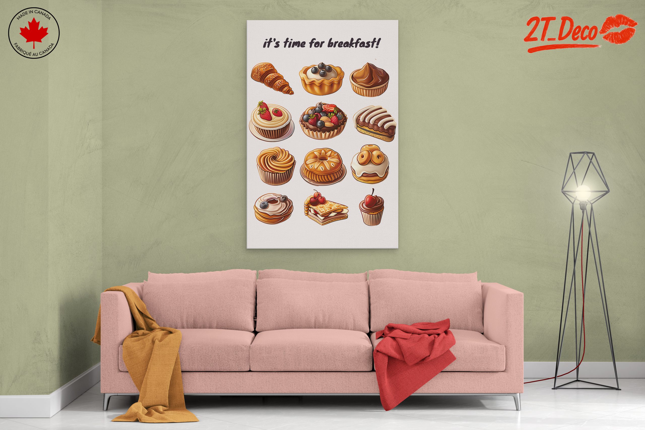 Whimsical Breakfast Treats Art - Image 2