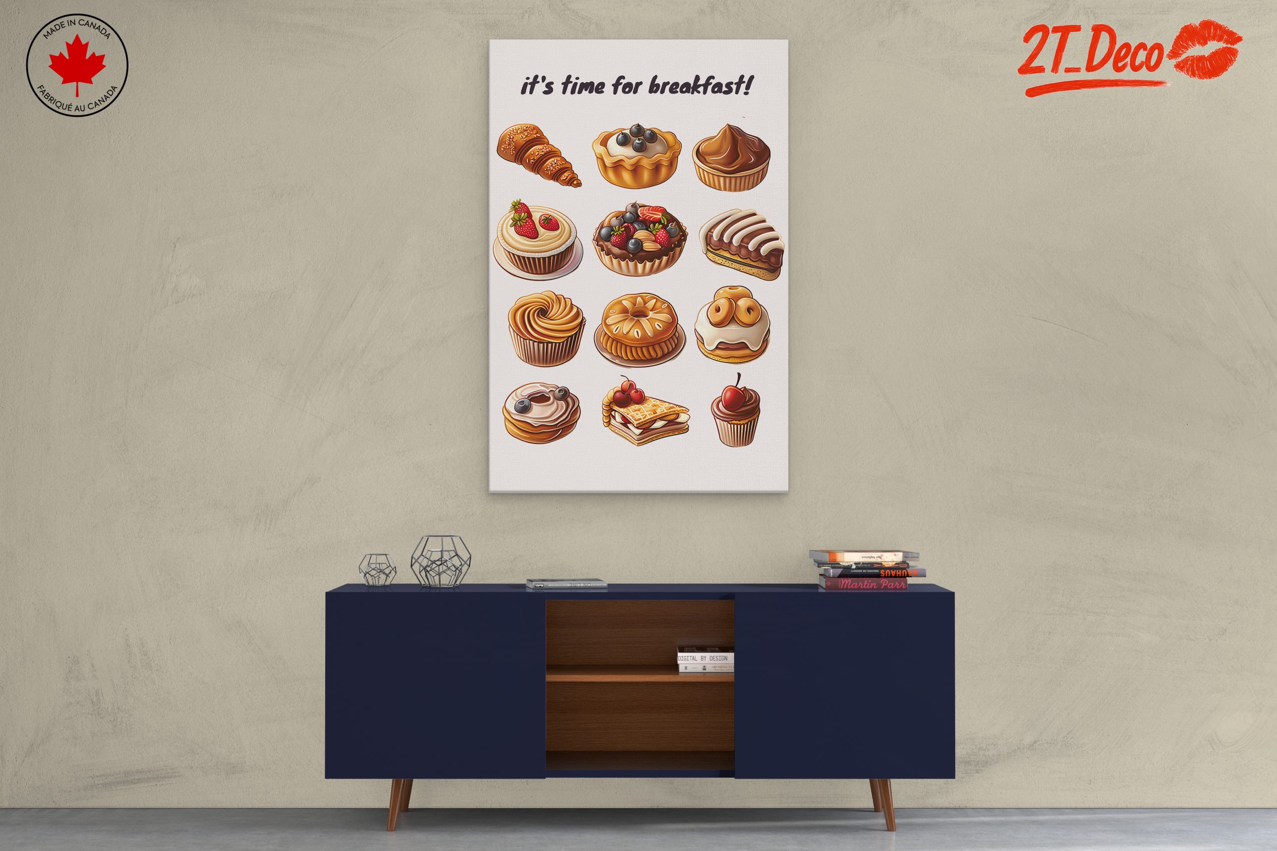 Whimsical Breakfast Treats Art - Image 3