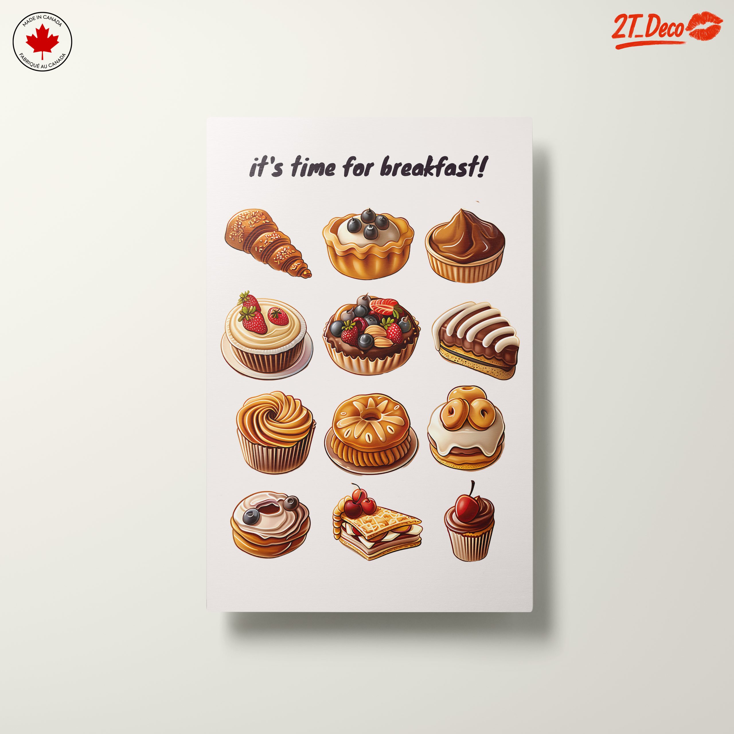 Whimsical Breakfast Treats Art - Image 10