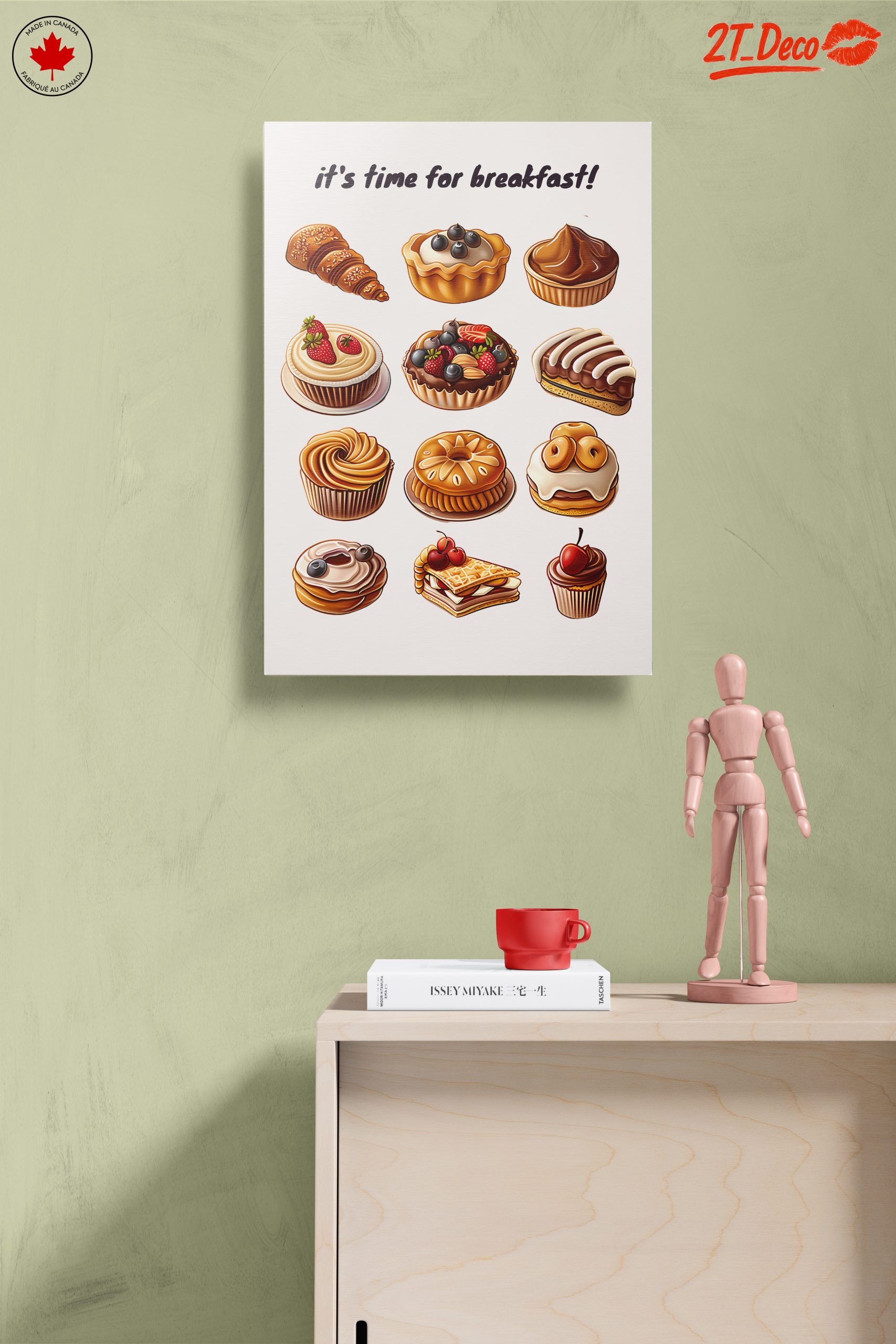 Whimsical Breakfast Treats Art - Image 14
