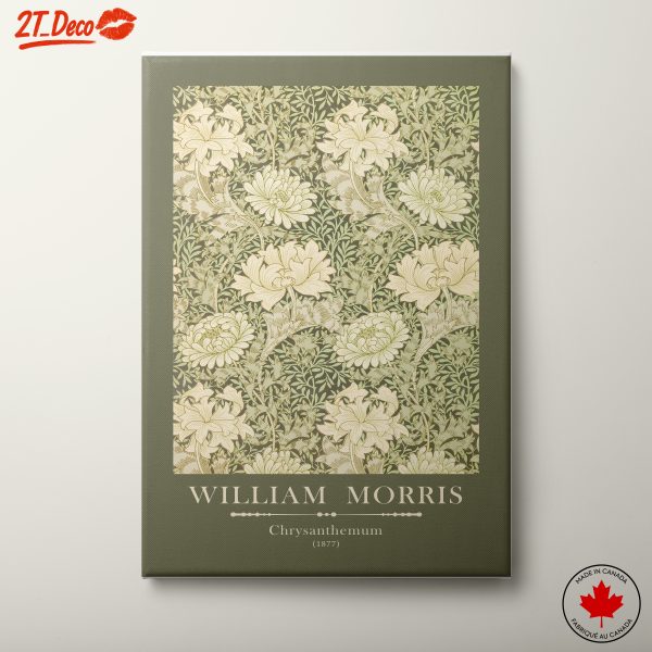 William Morris Chrysanthemum Floral Design