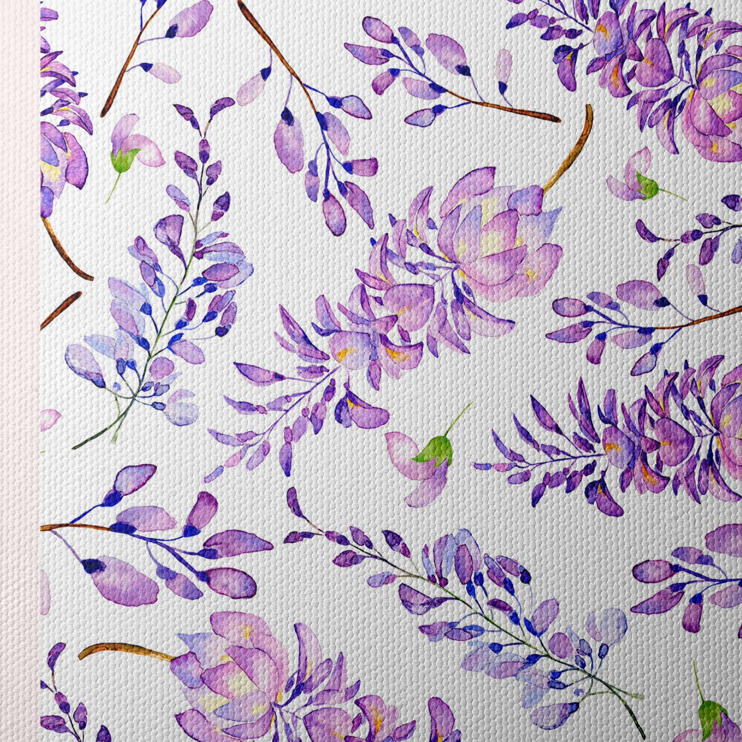 Flower Market Art with Lavender Tones - Image 4