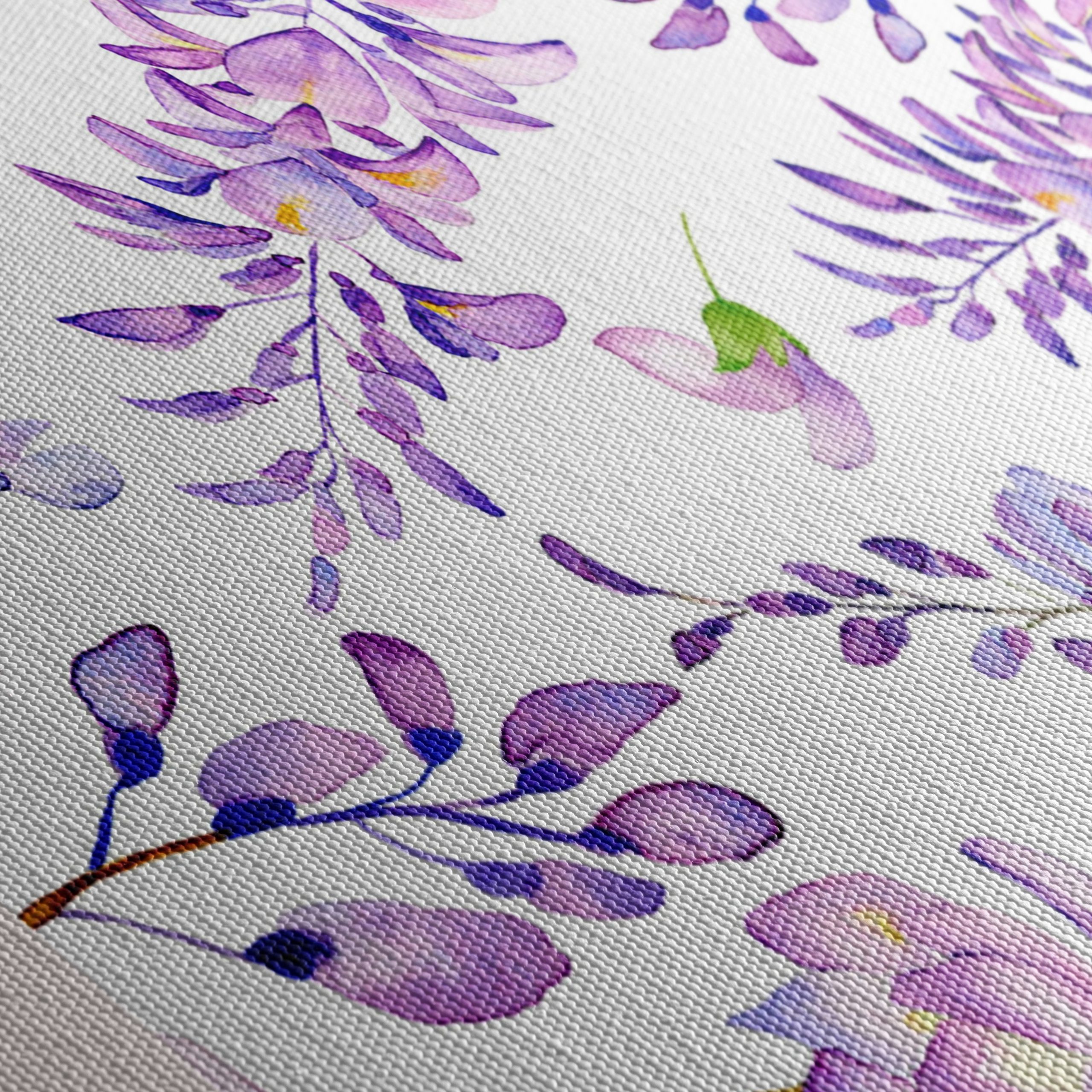 Flower Market Art with Lavender Tones - Image 5