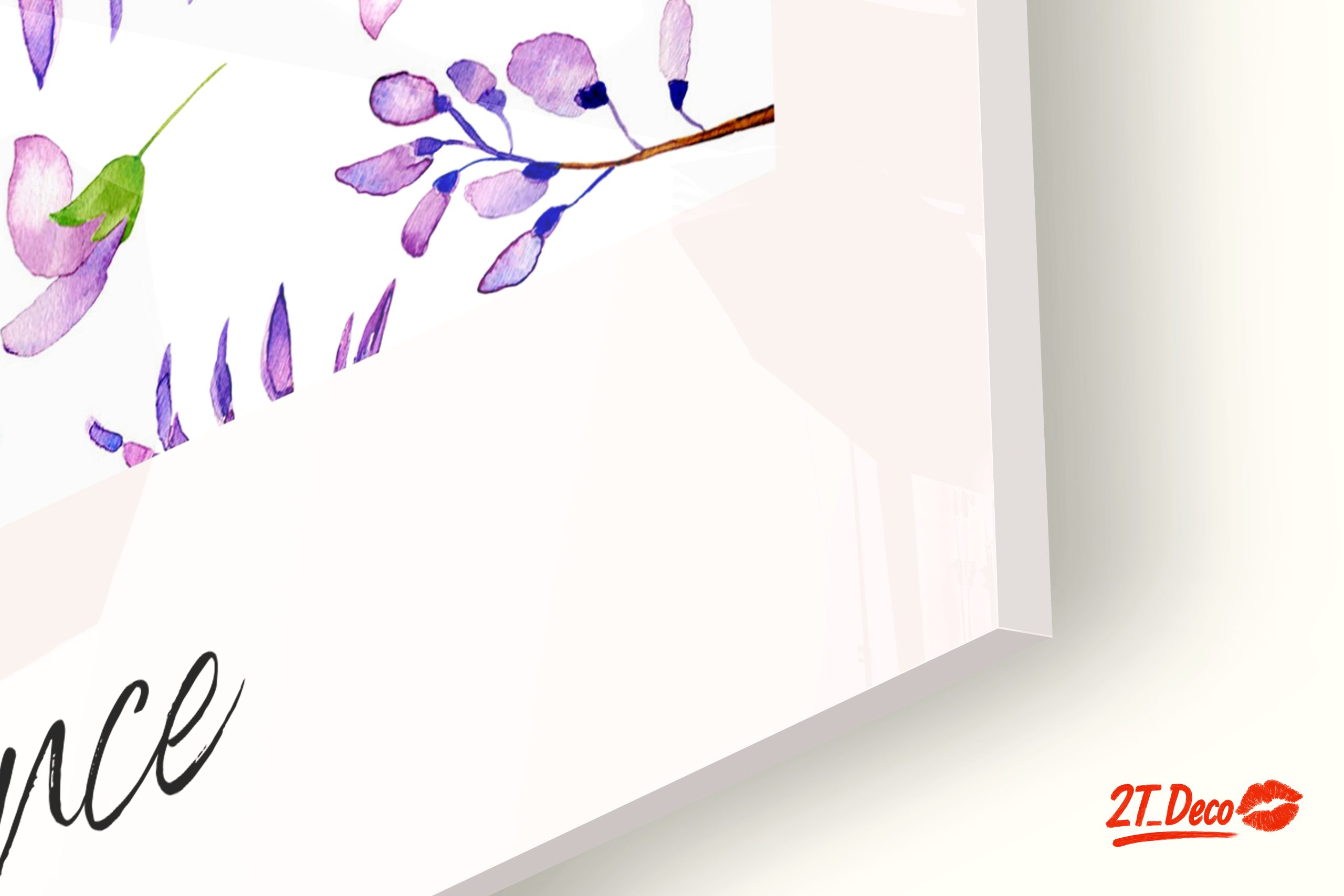 Flower Market Art with Lavender Tones - Image 9