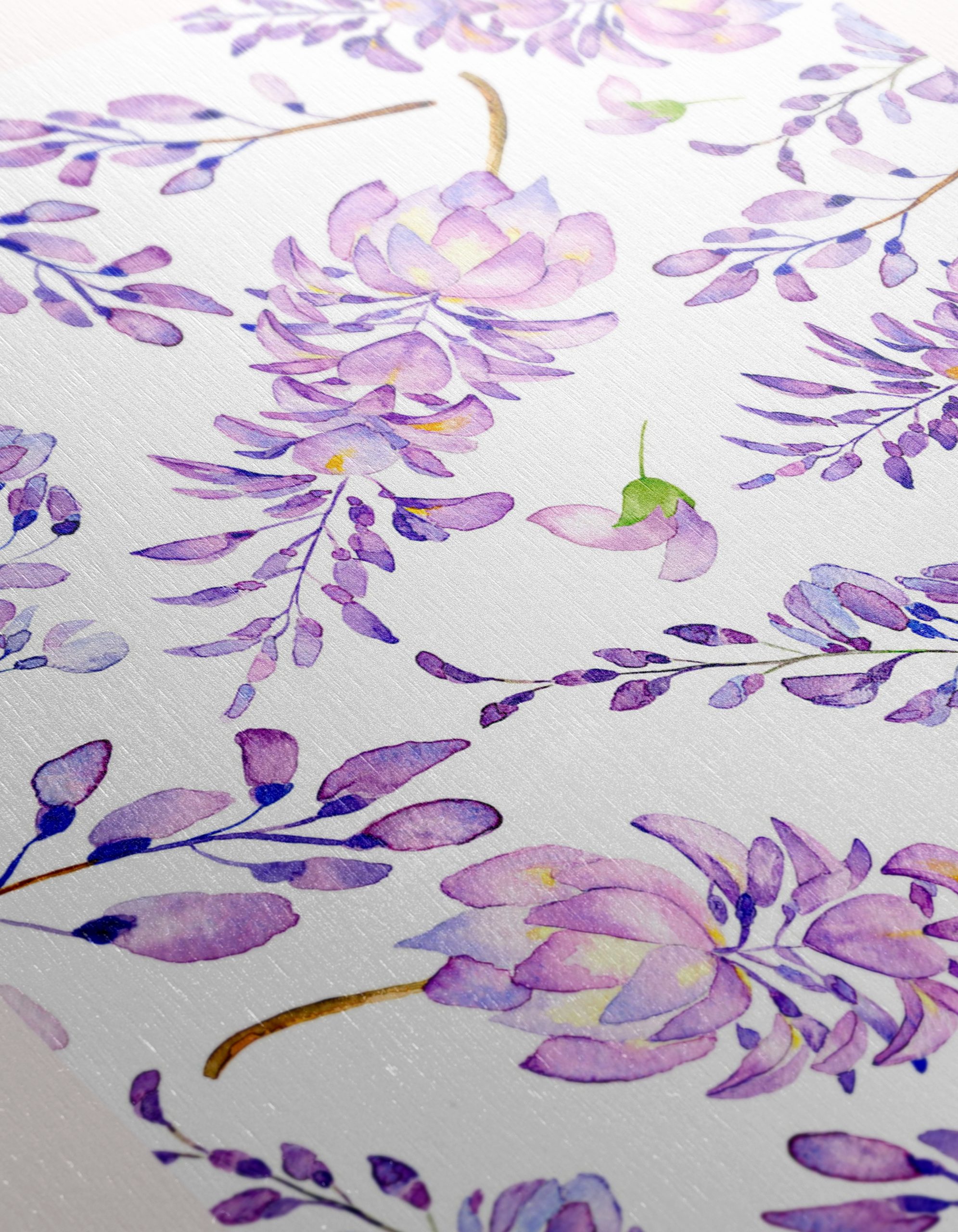 Flower Market Art with Lavender Tones - Image 12