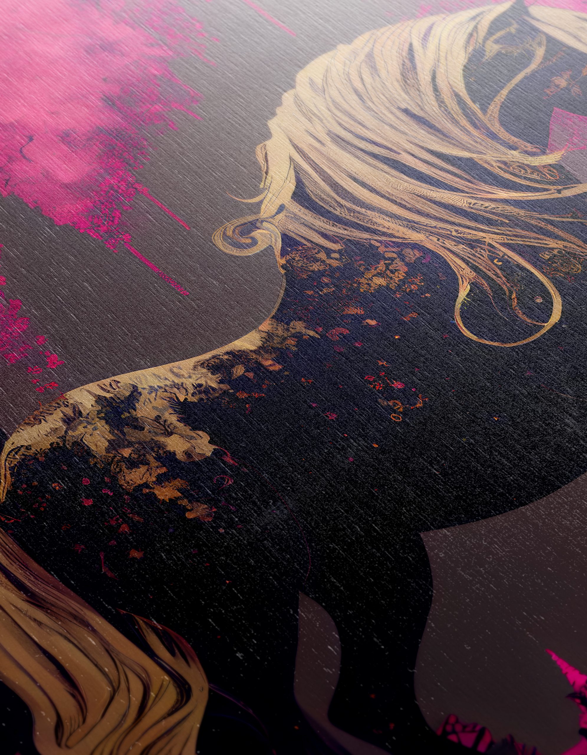 Majestic Black Unicorn in Enchanted Forest - Image 12