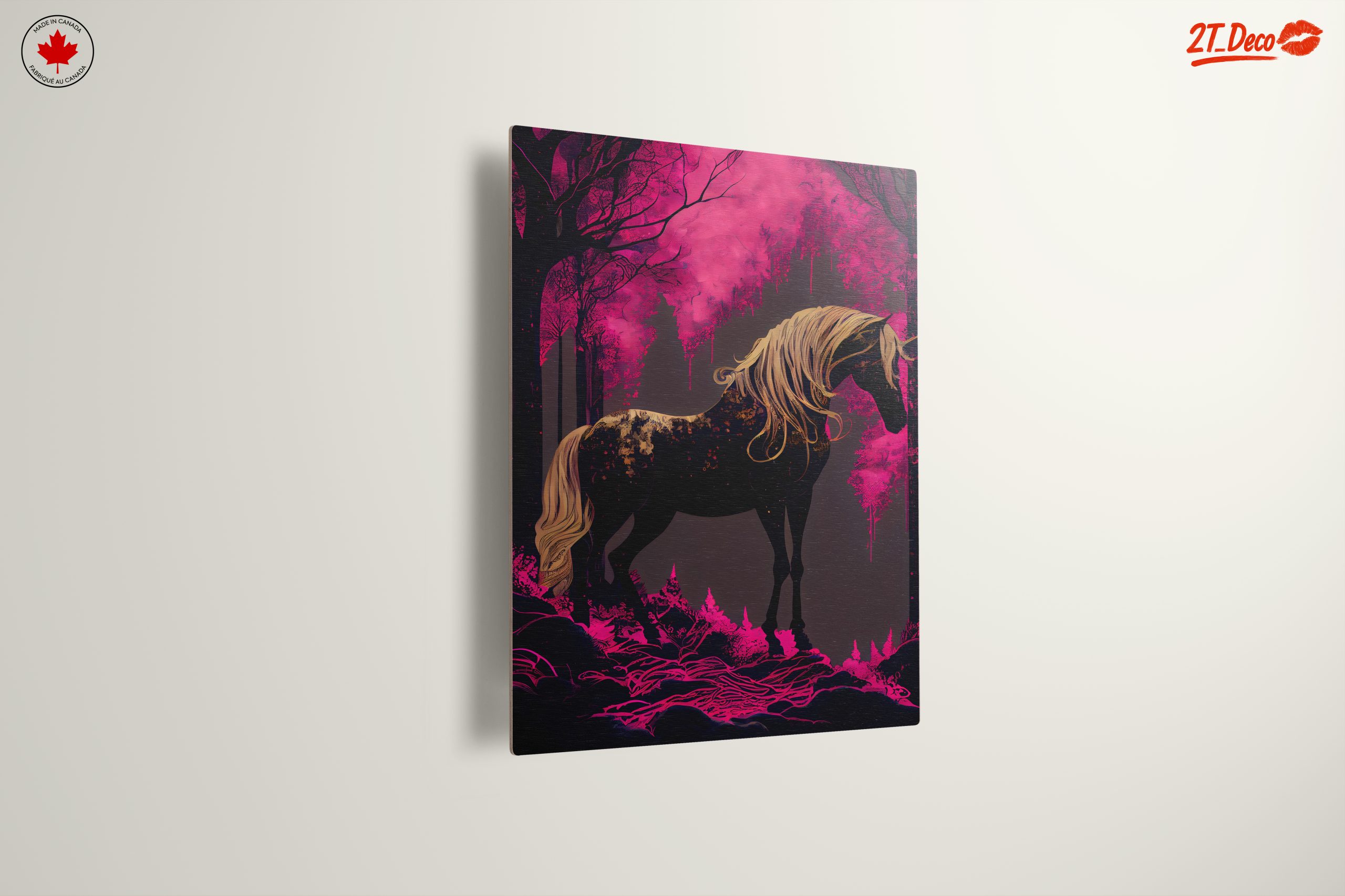 Majestic Black Unicorn in Enchanted Forest - Image 13