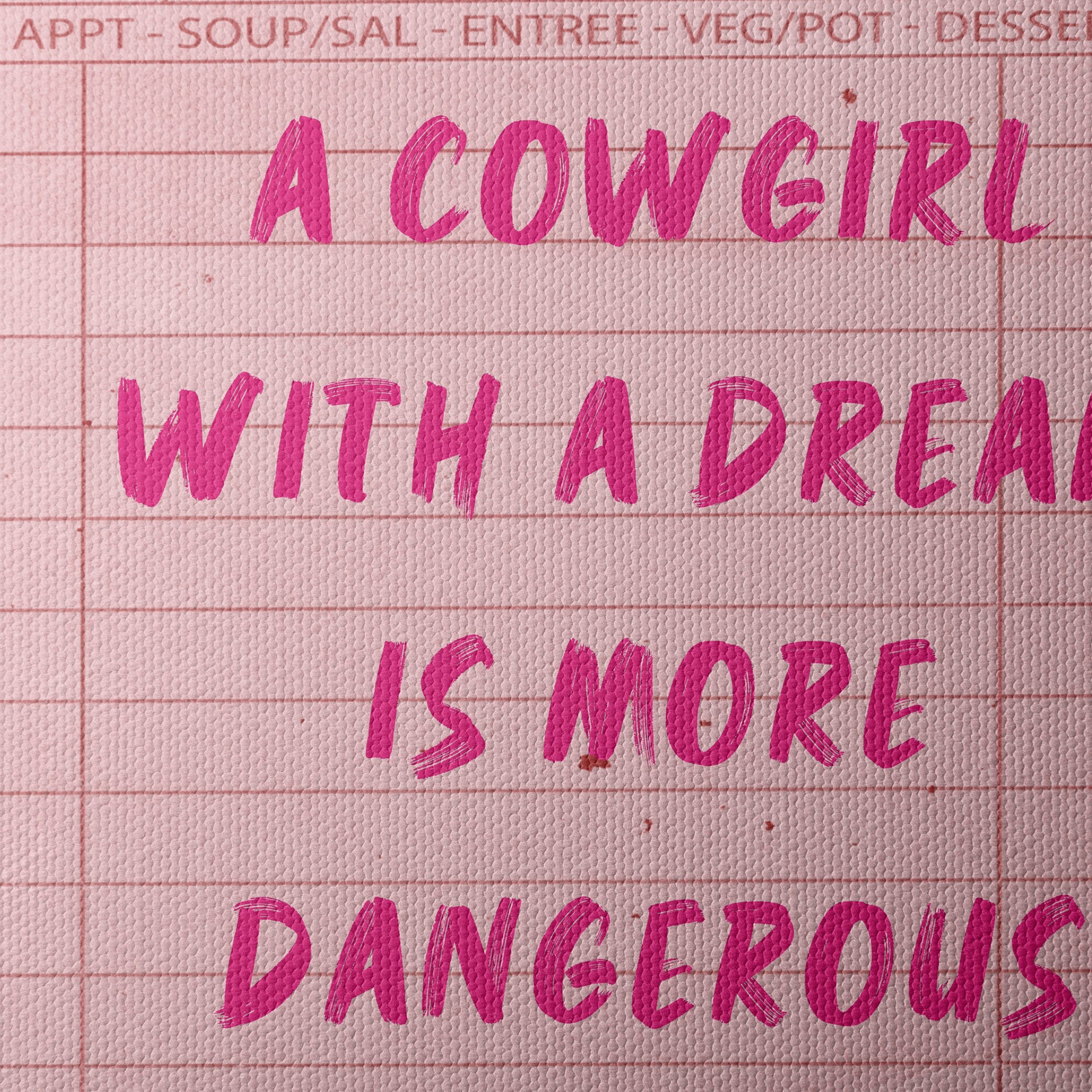 Empowering Cowgirl Quote Art - Image 4