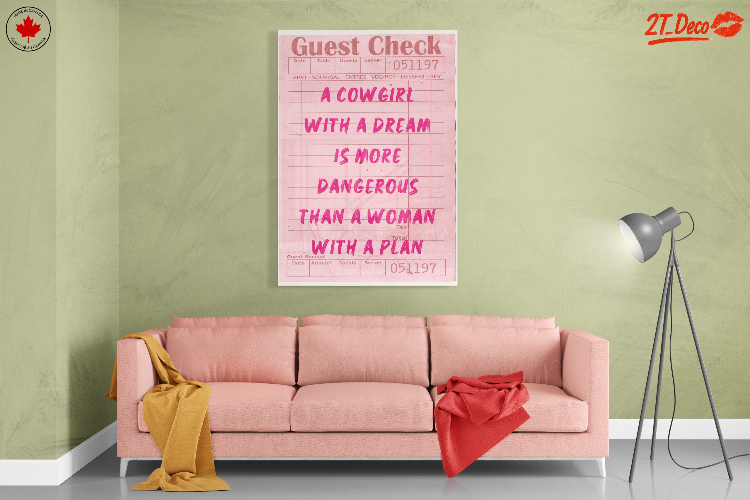 Empowering Cowgirl Quote Art - Image 7