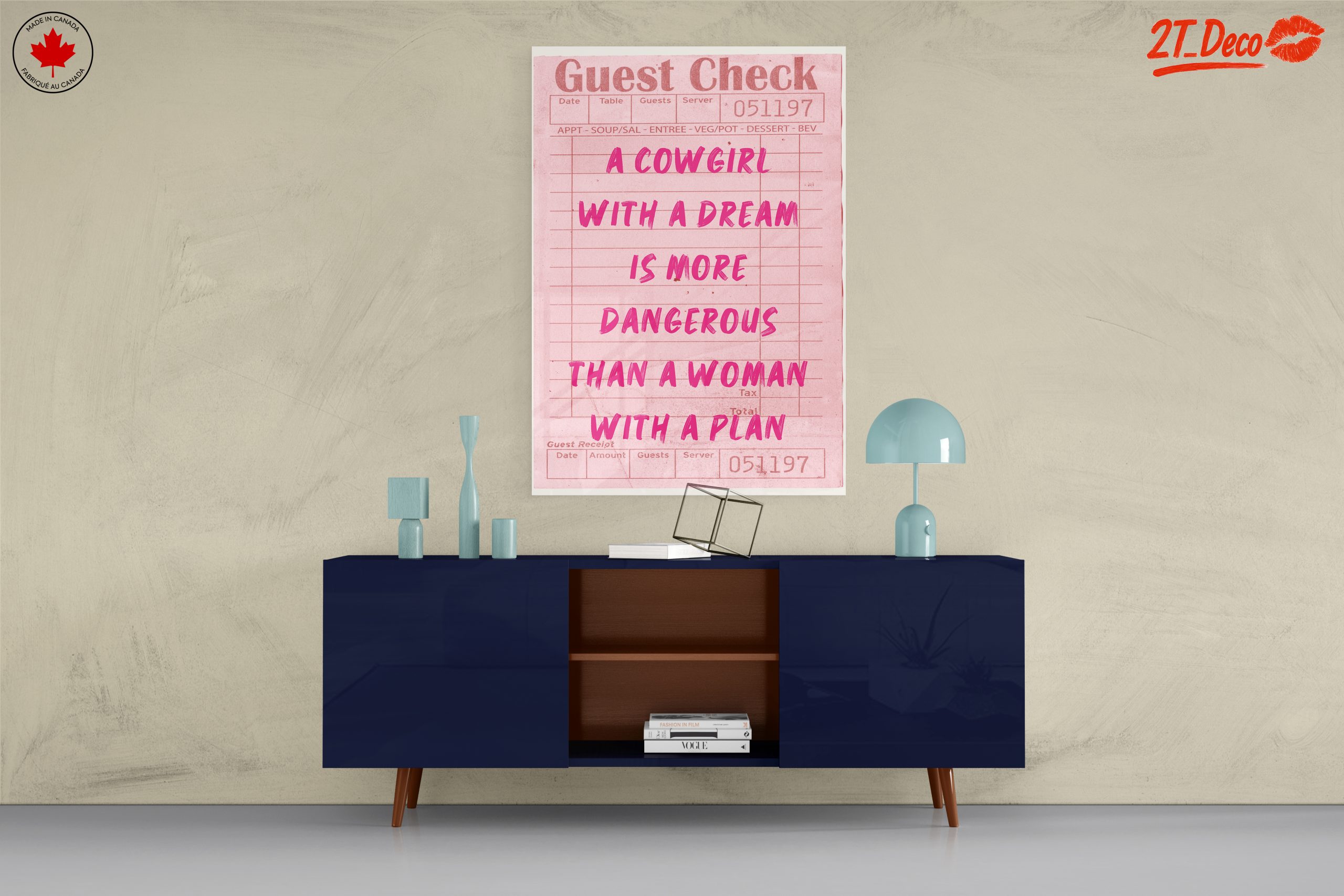 Empowering Cowgirl Quote Art - Image 8