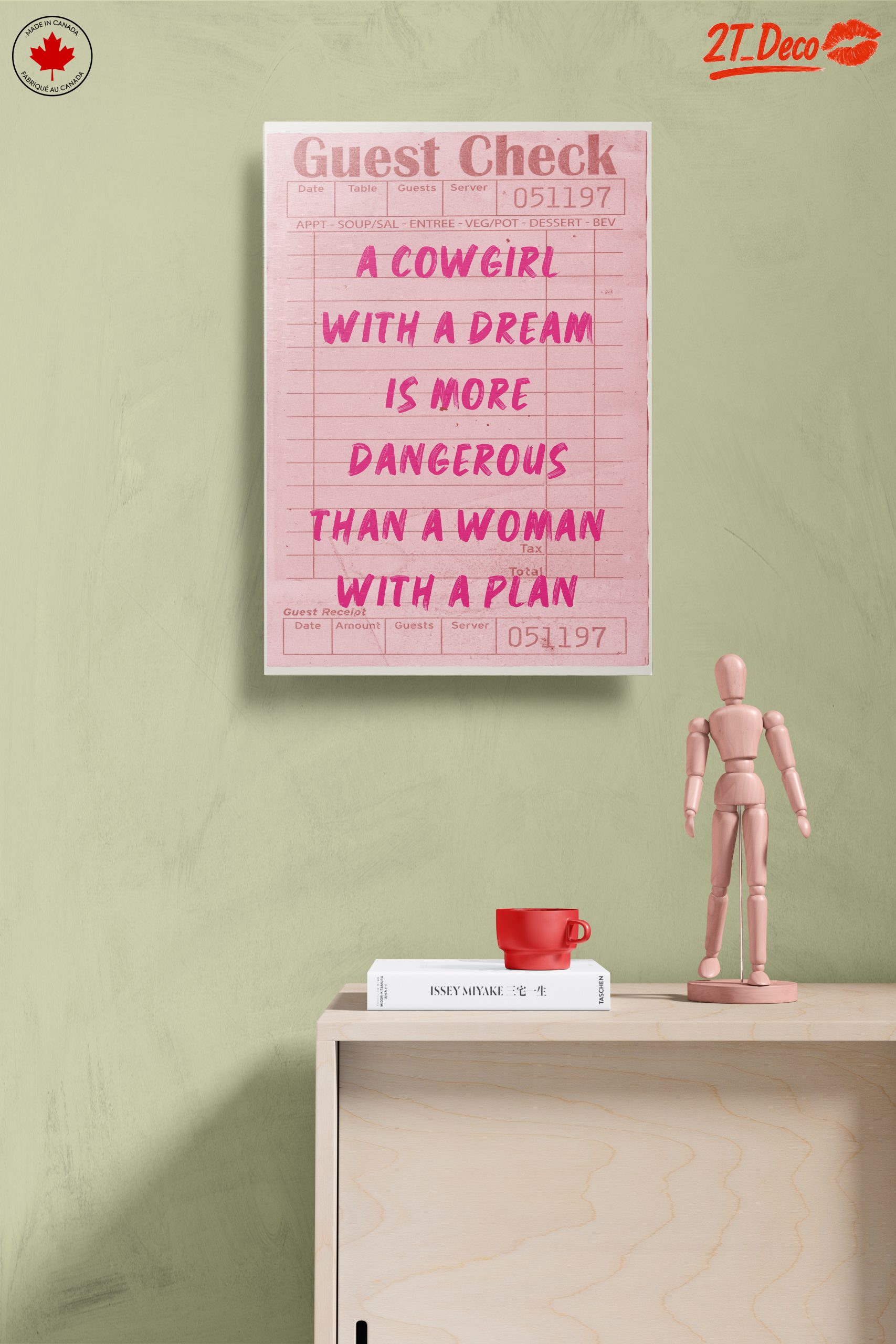 Empowering Cowgirl Quote Art - Image 14