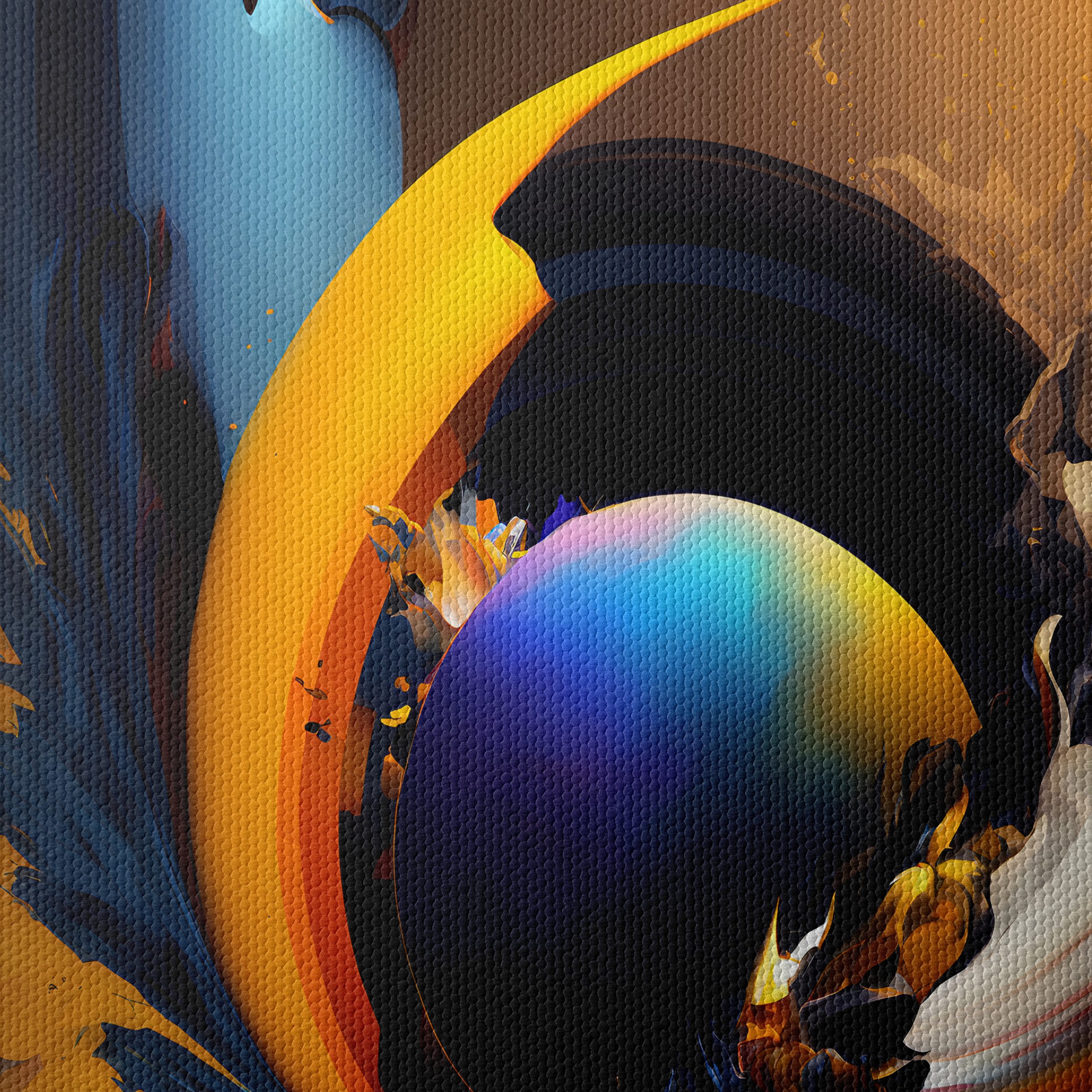 Vibrant Dynamic Abstract Art Composition 5 - Image 4
