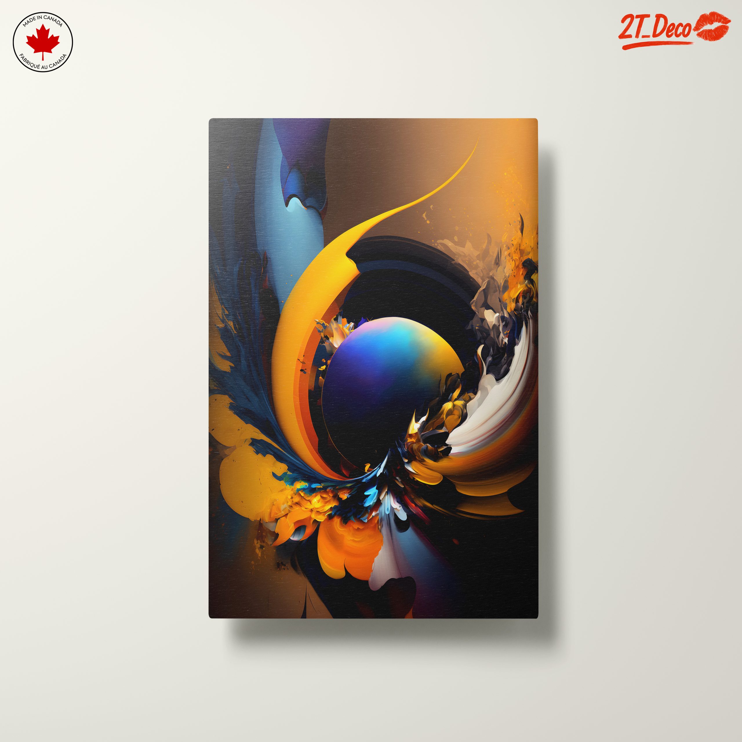 Vibrant Dynamic Abstract Art Composition 5 - Image 10