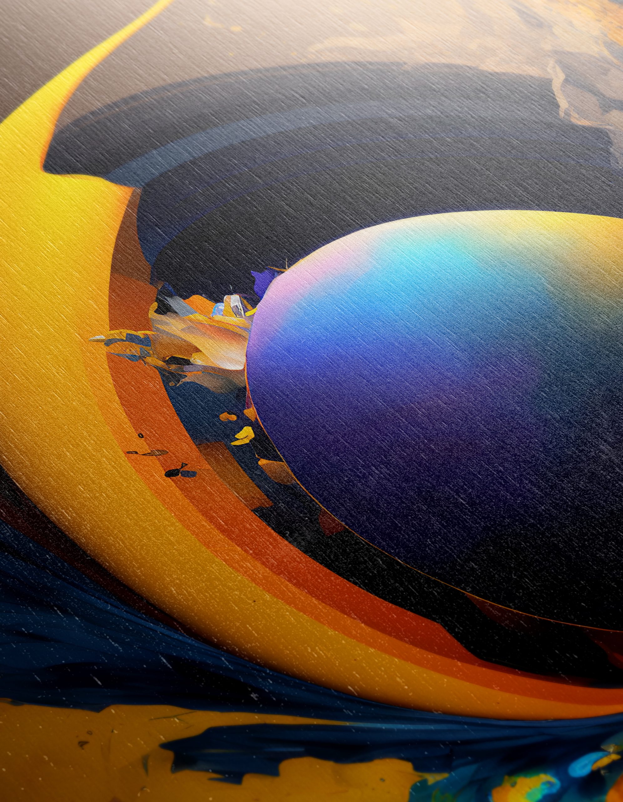 Vibrant Dynamic Abstract Art Composition 5 - Image 12