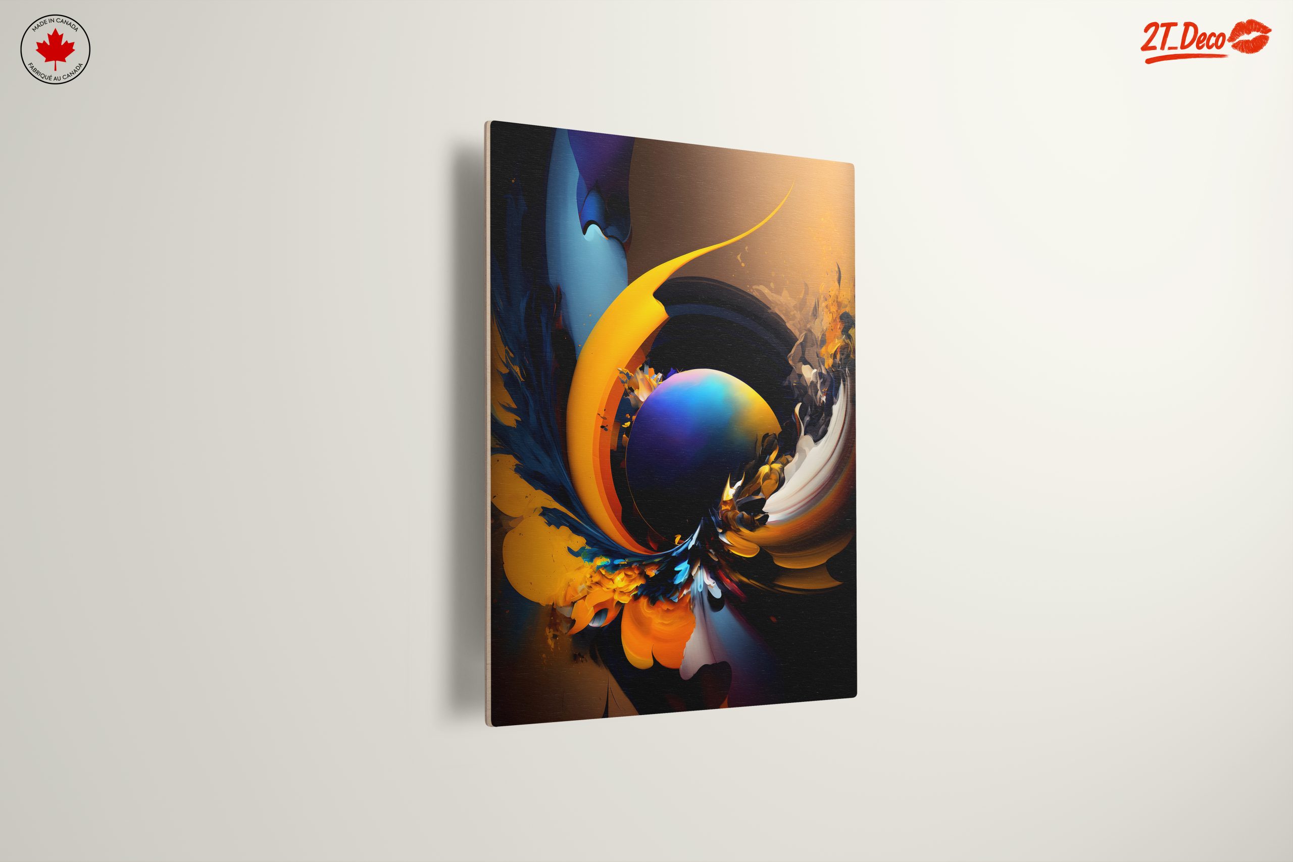 Vibrant Dynamic Abstract Art Composition 5 - Image 13