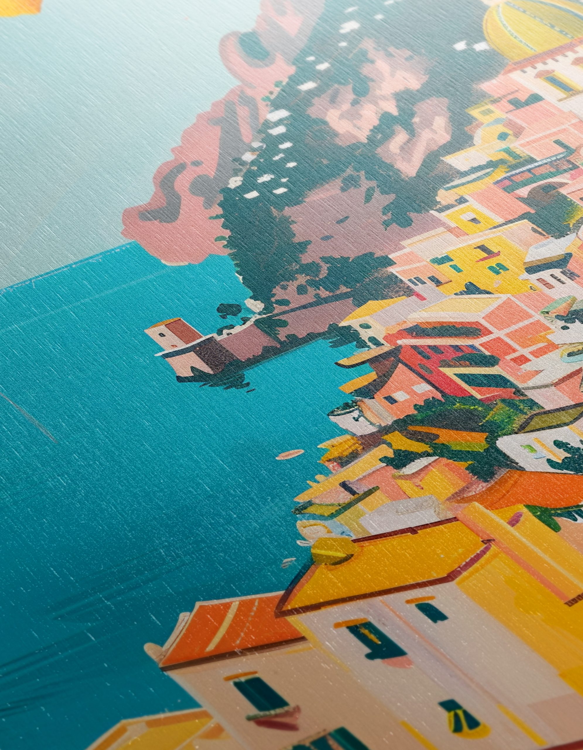 Charming Amalfi Coast Artistic Interpretation - Image 12