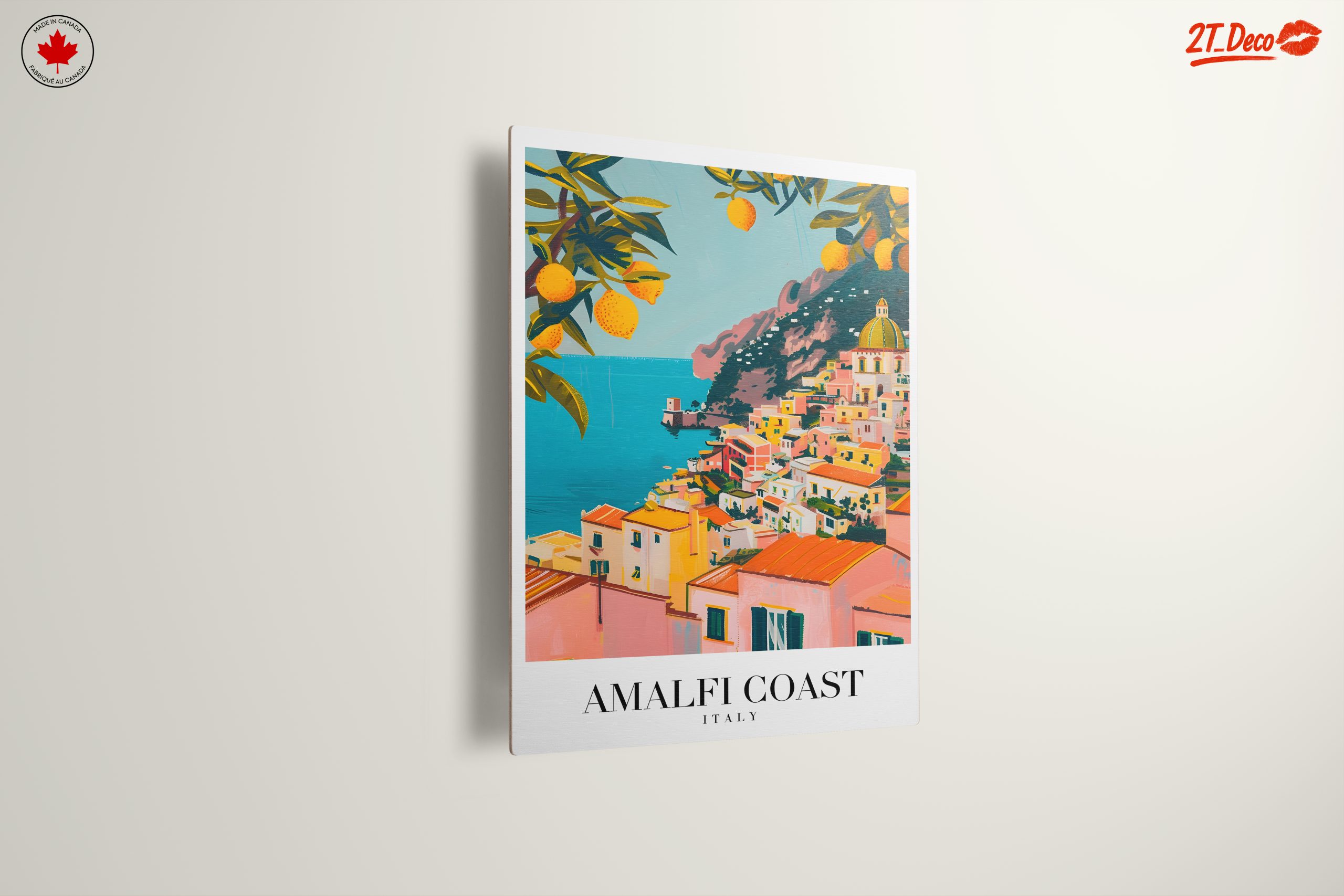 Charming Amalfi Coast Artistic Interpretation - Image 13