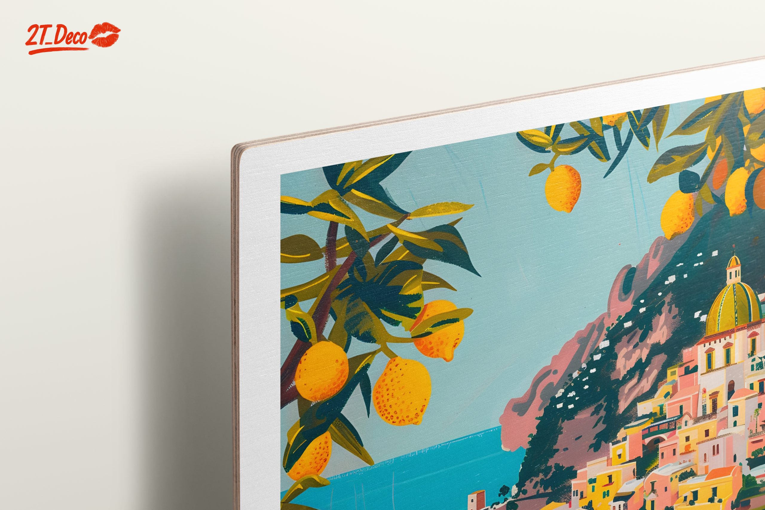 Charming Amalfi Coast Artistic Interpretation - Image 15