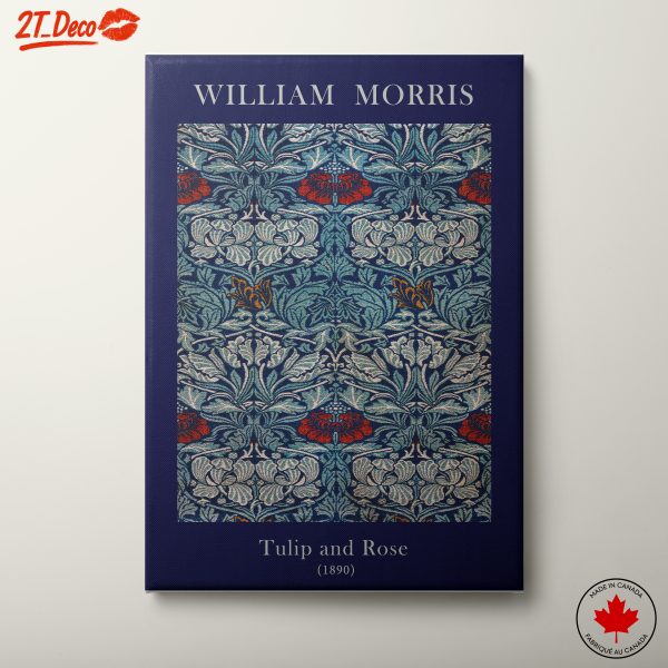 William Morris Tulip and Rose Art 3