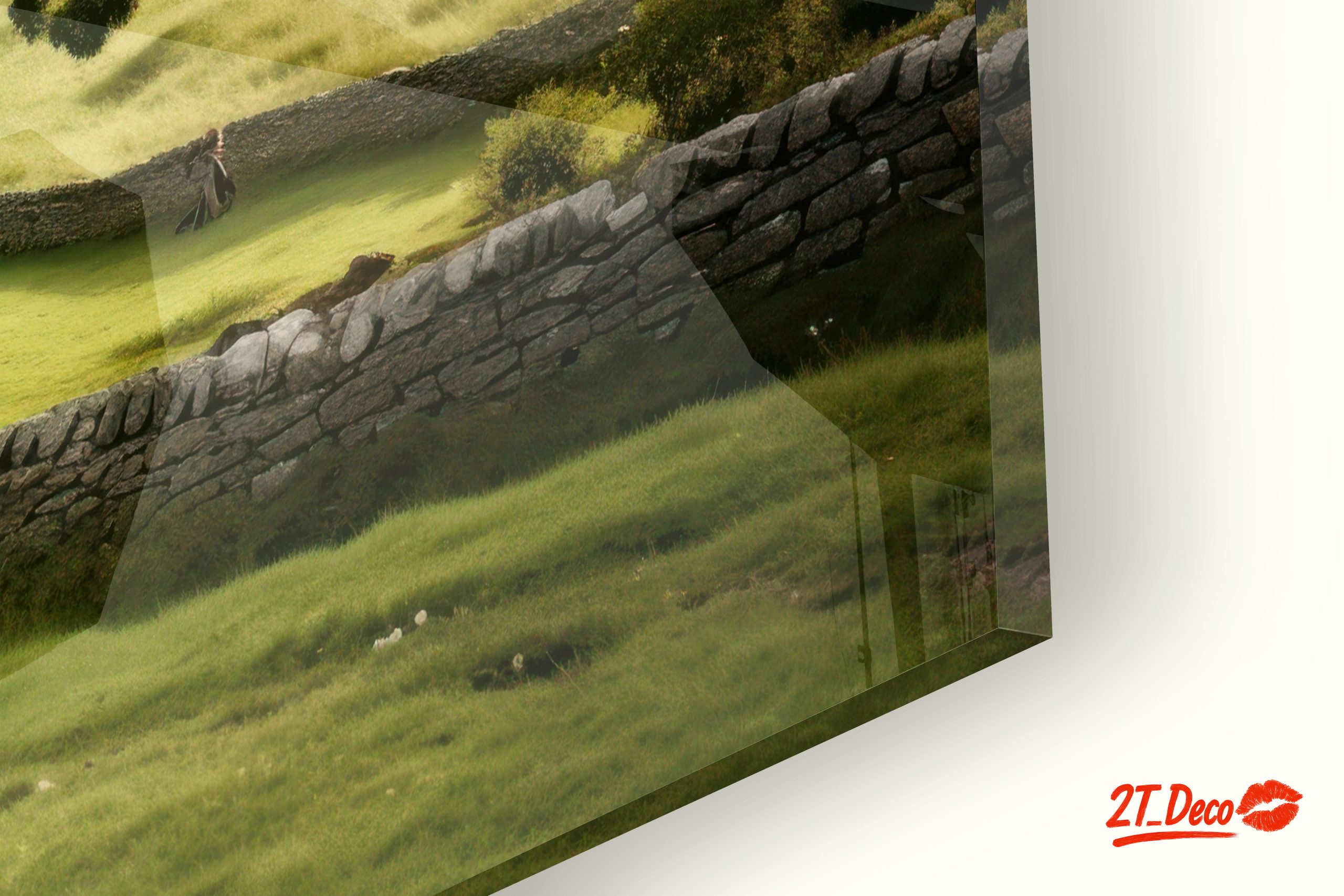 Charming Countryside Landscape Art - Image 9