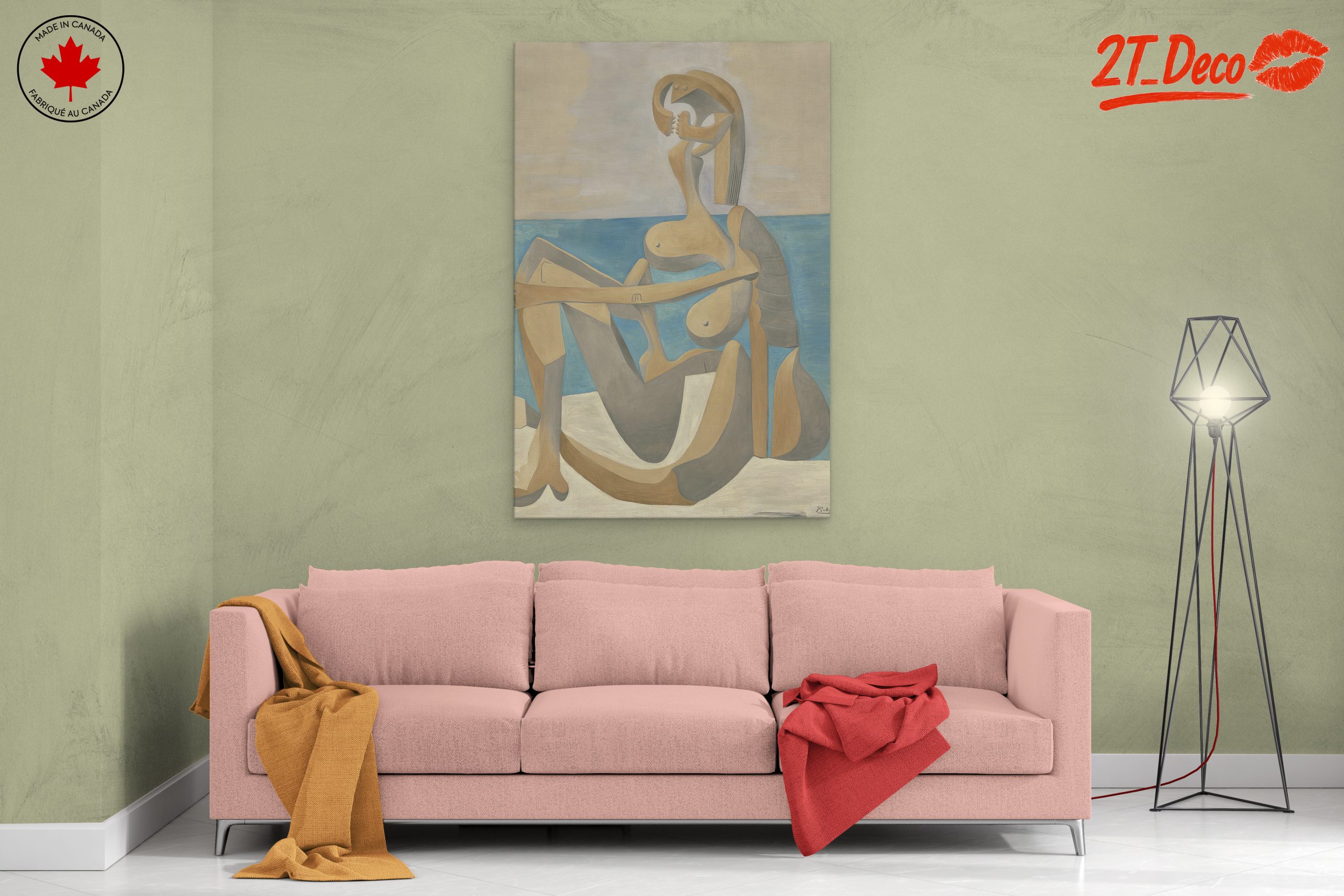 Abstract Modern Artistic Portrait of a Woman - Image 2