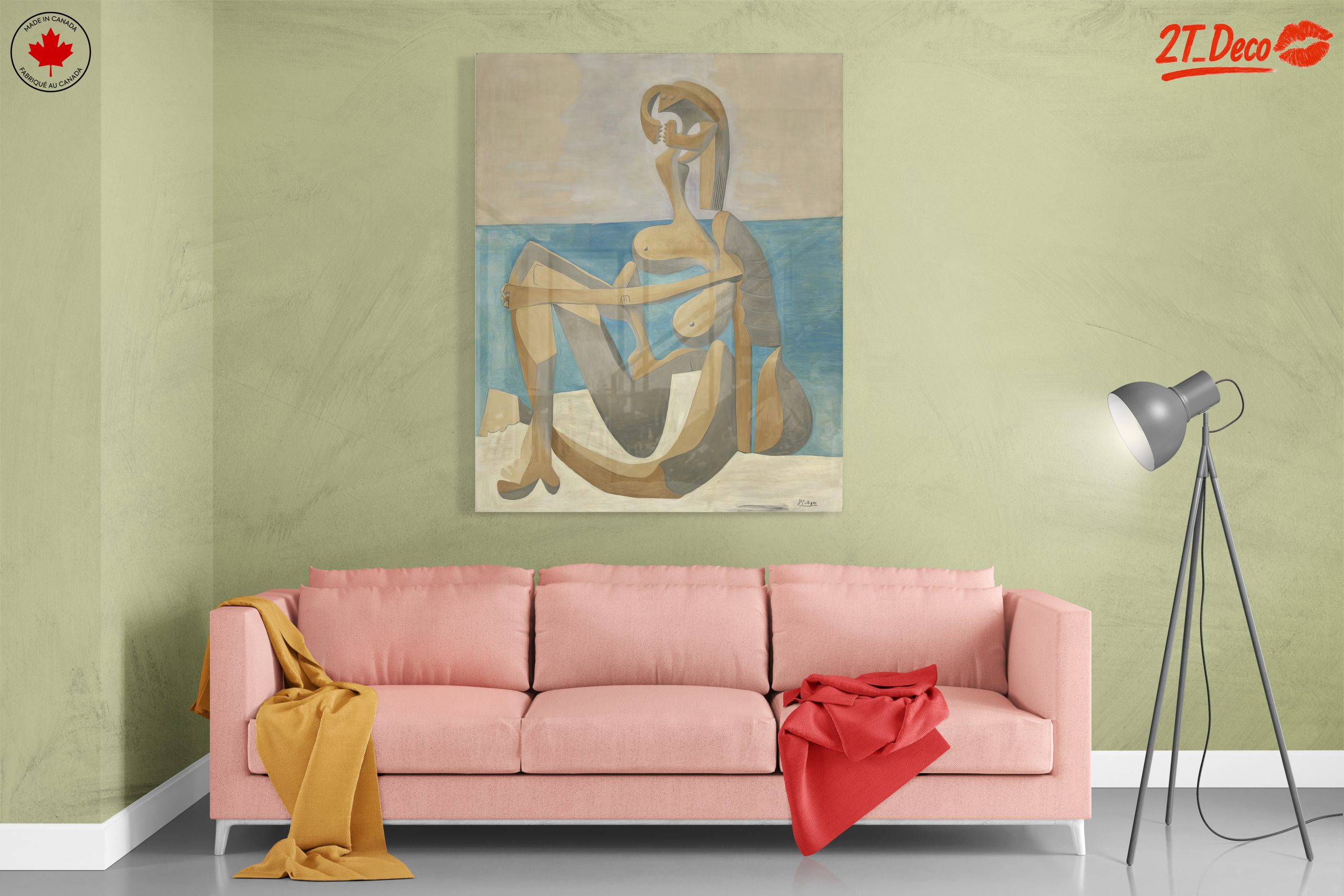 Abstract Modern Artistic Portrait of a Woman - Image 7