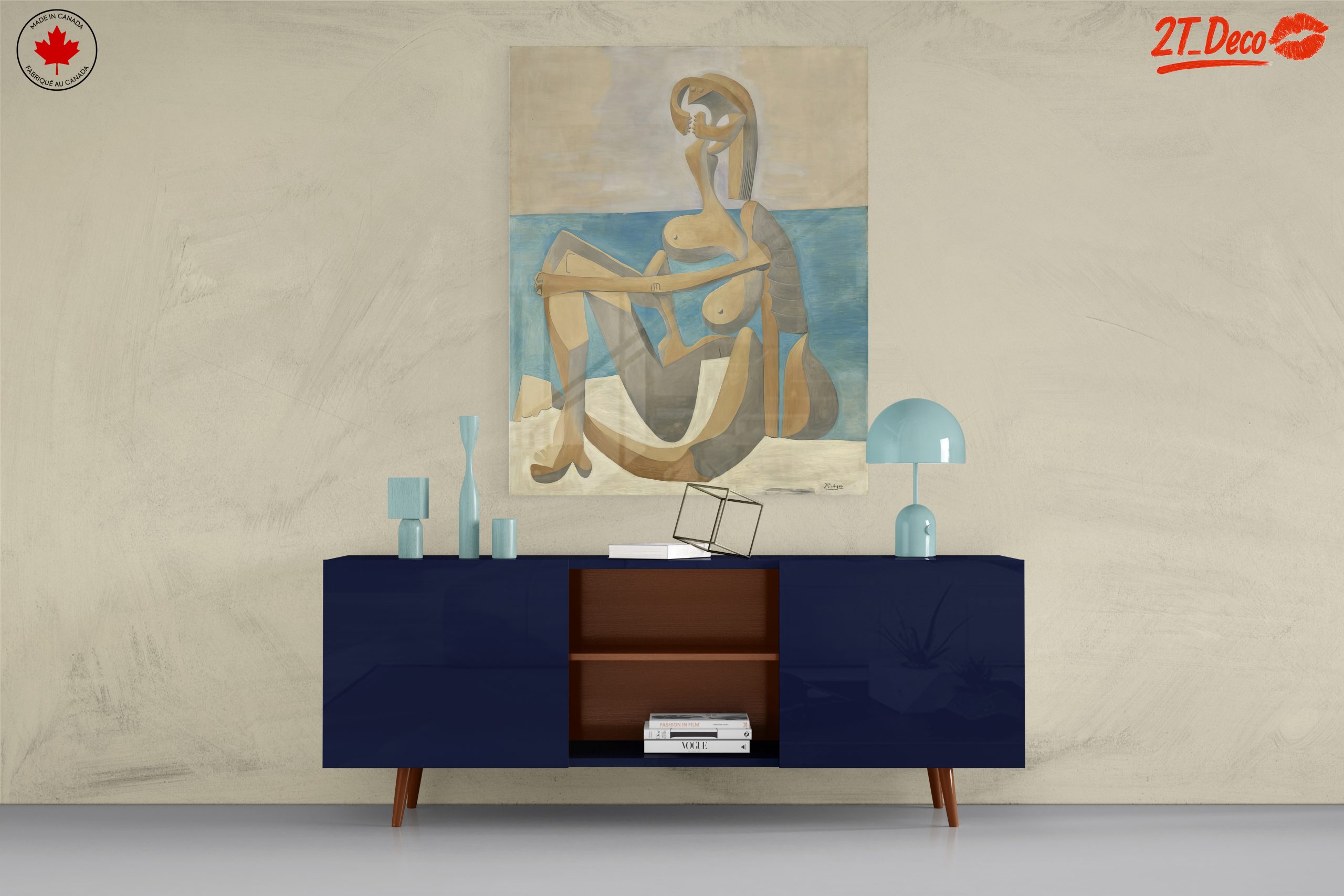 Abstract Modern Artistic Portrait of a Woman - Image 8