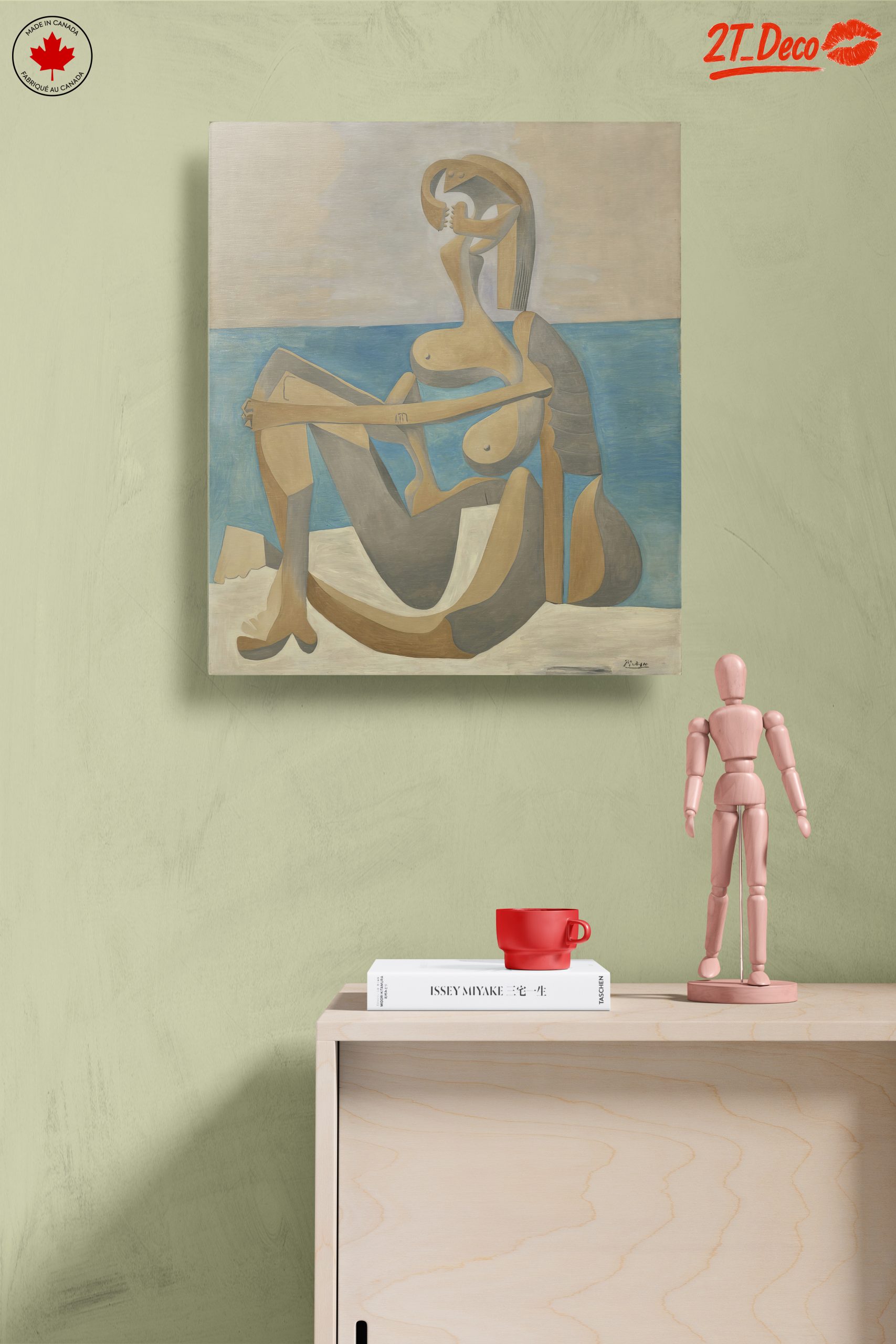 Abstract Modern Artistic Portrait of a Woman - Image 14