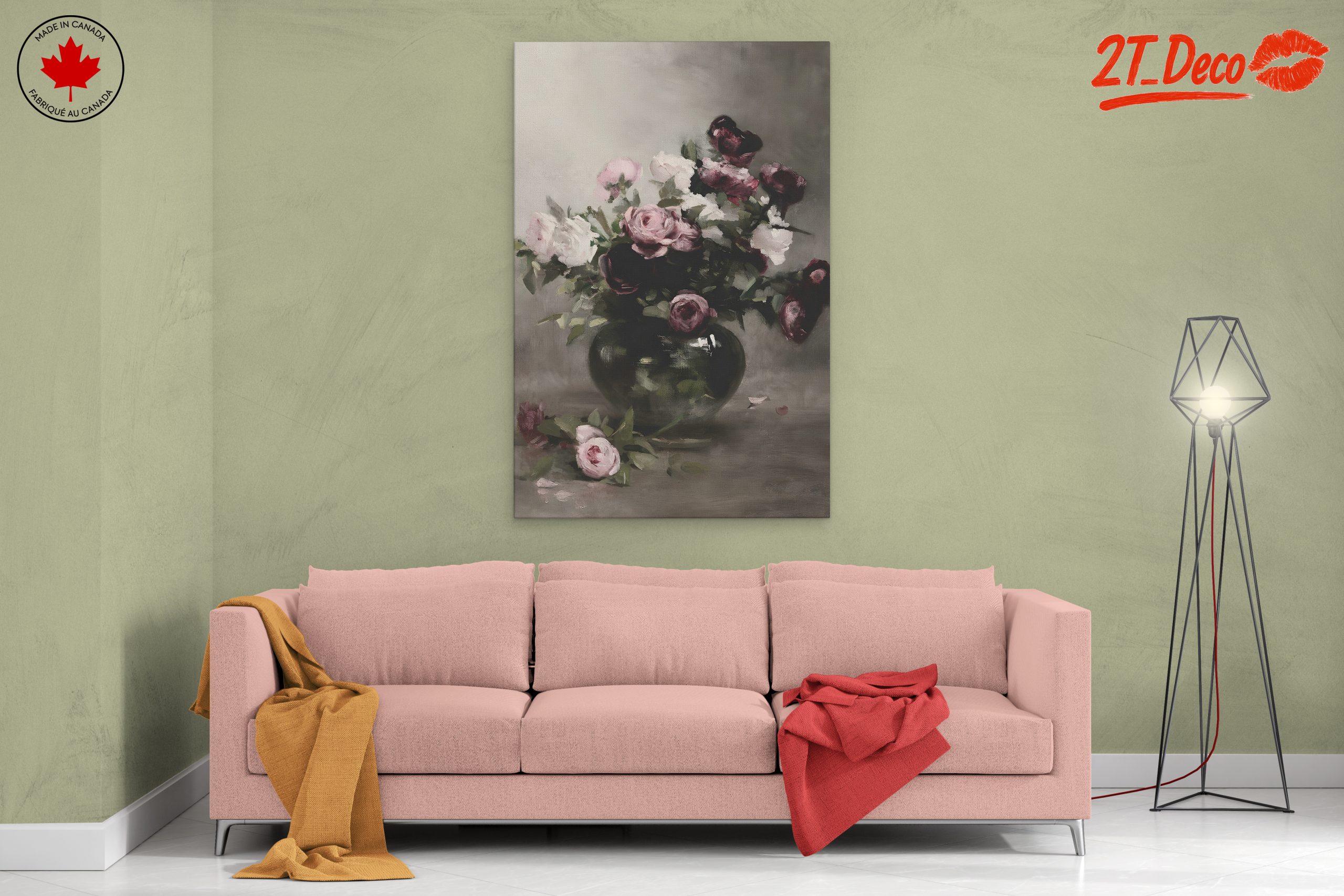 Elegant Floral Arrangement with Roses 7 - Image 2