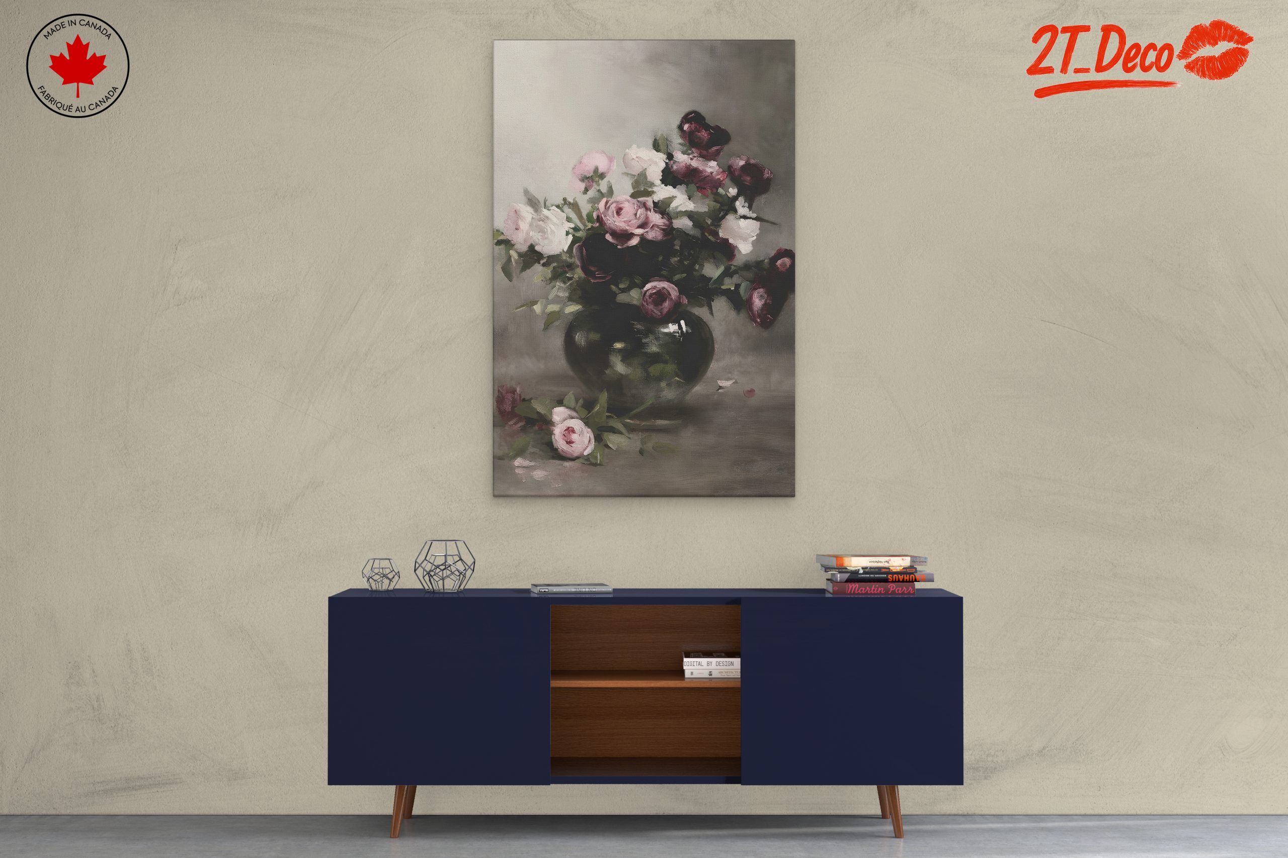 Elegant Floral Arrangement with Roses 7 - Image 3