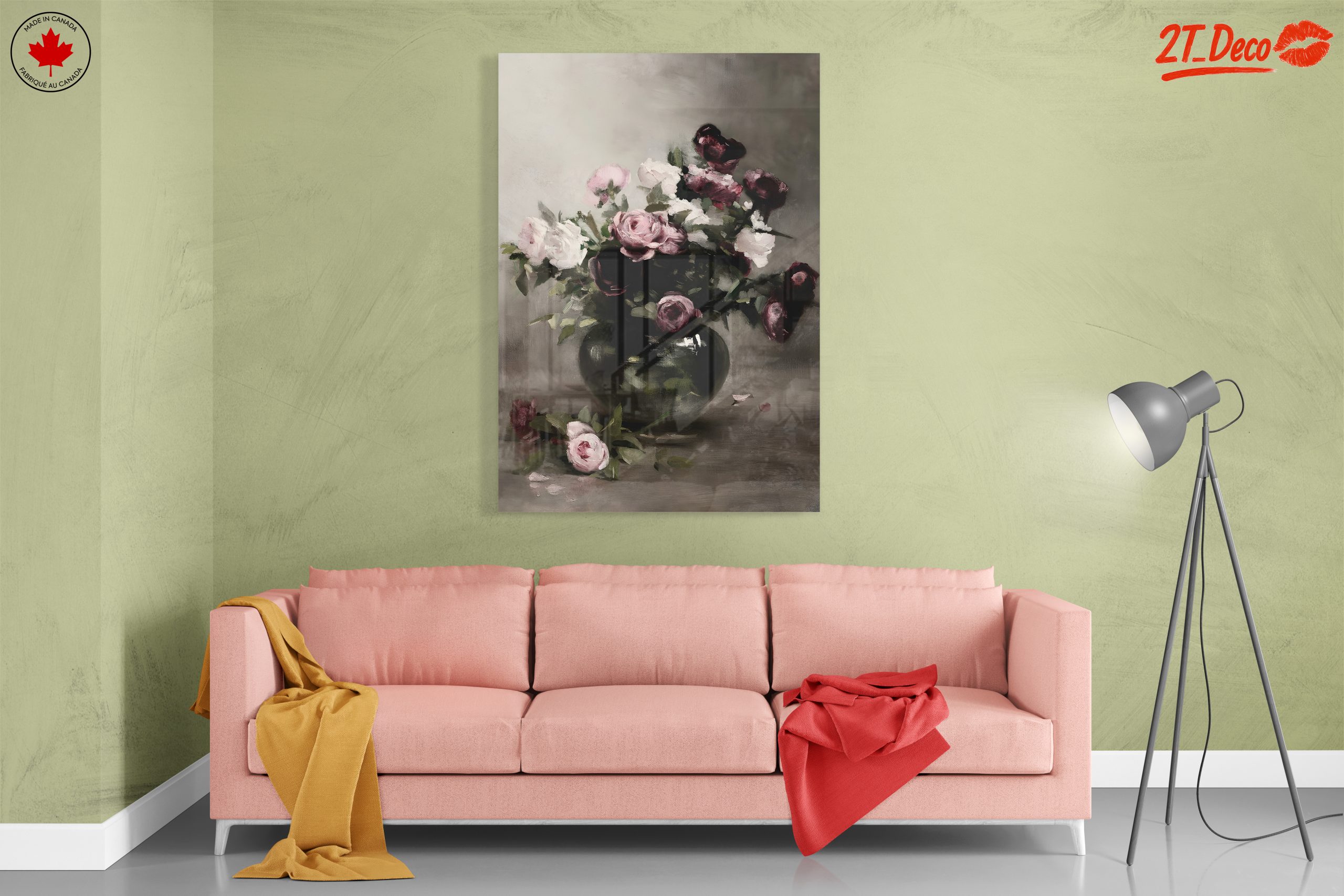 Elegant Floral Arrangement with Roses 7 - Image 7