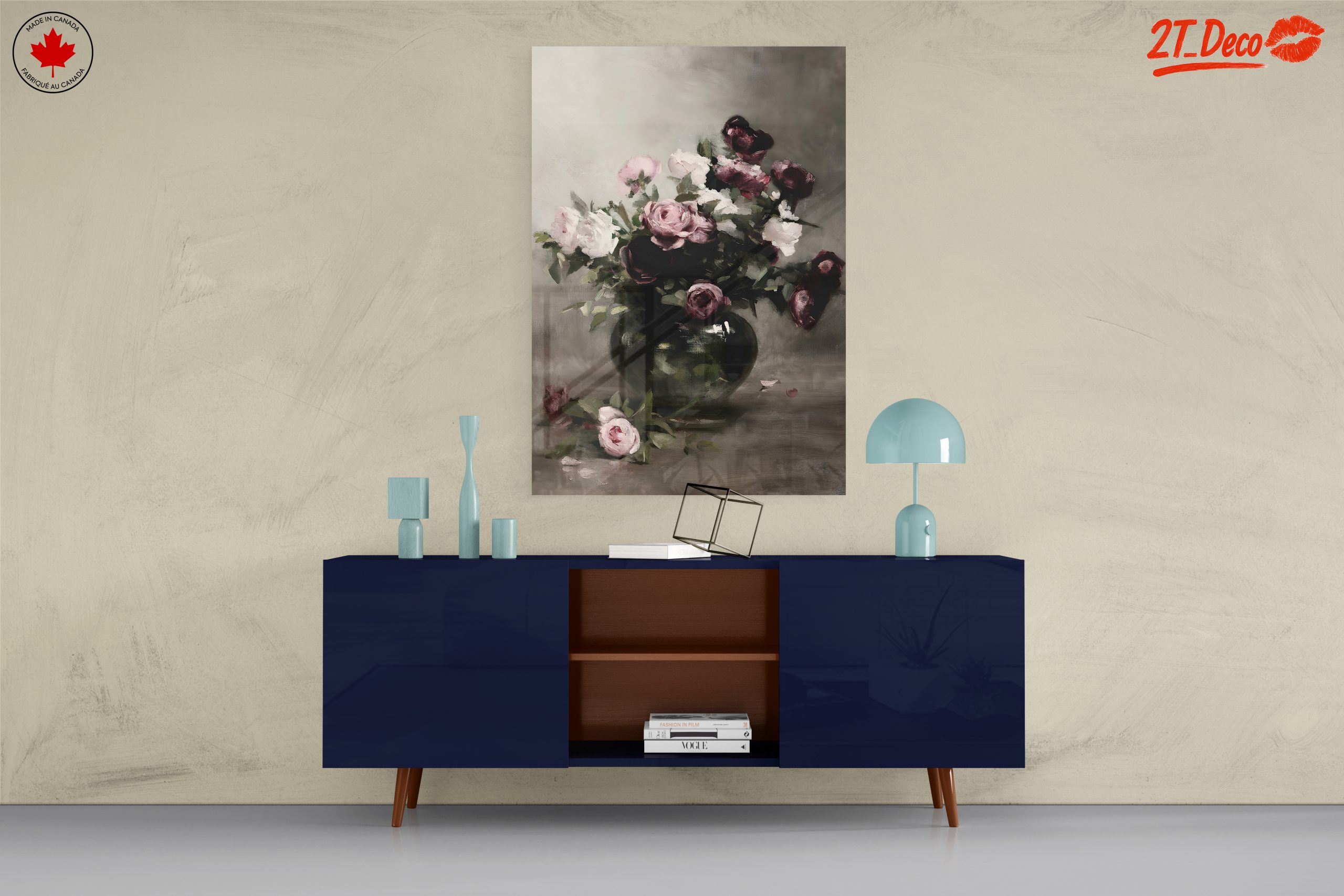 Elegant Floral Arrangement with Roses 7 - Image 8