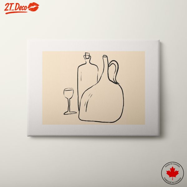 Minimalist Beverage Art for Modern Homes