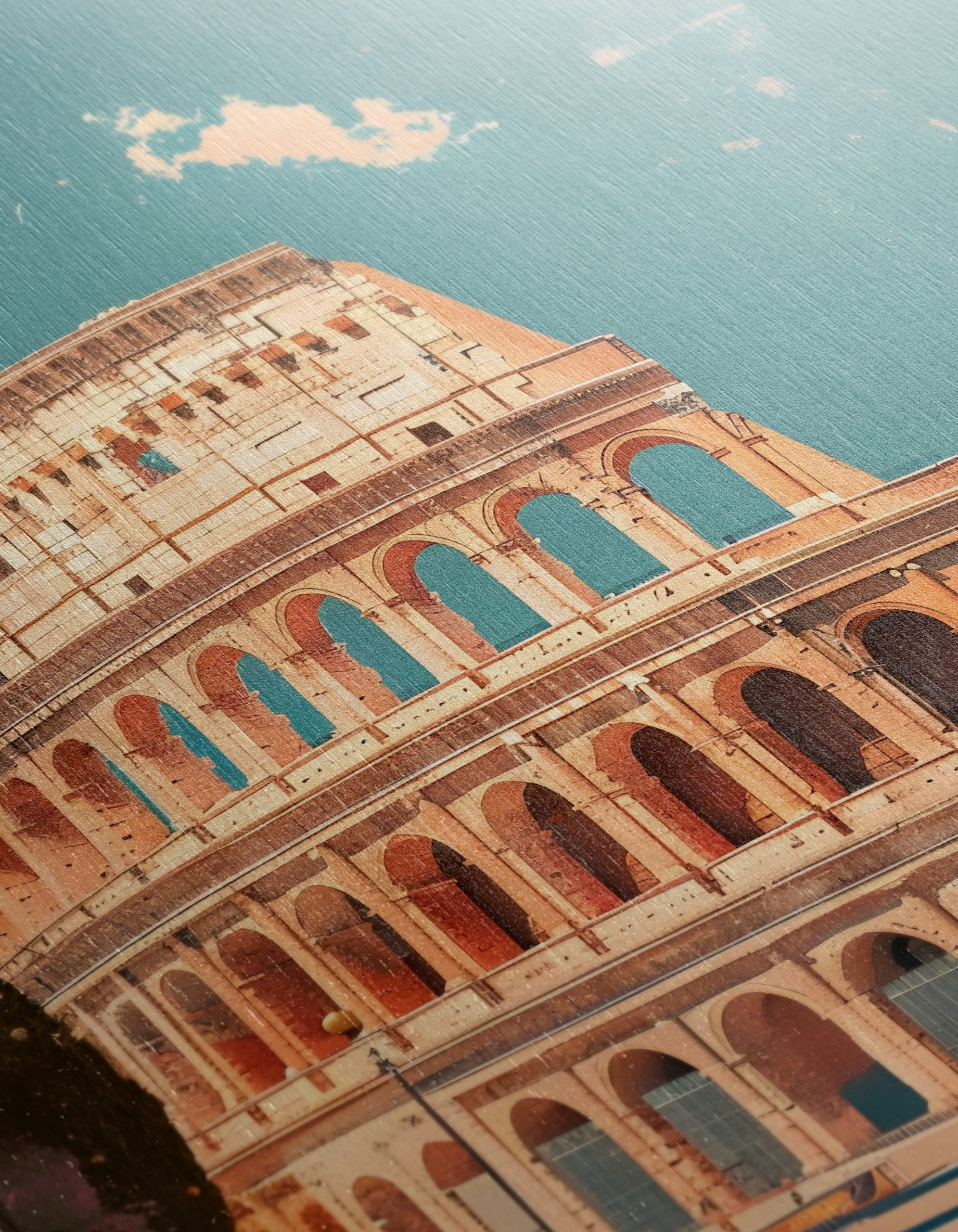 Colosseum in Rome Architectural Art - Image 12