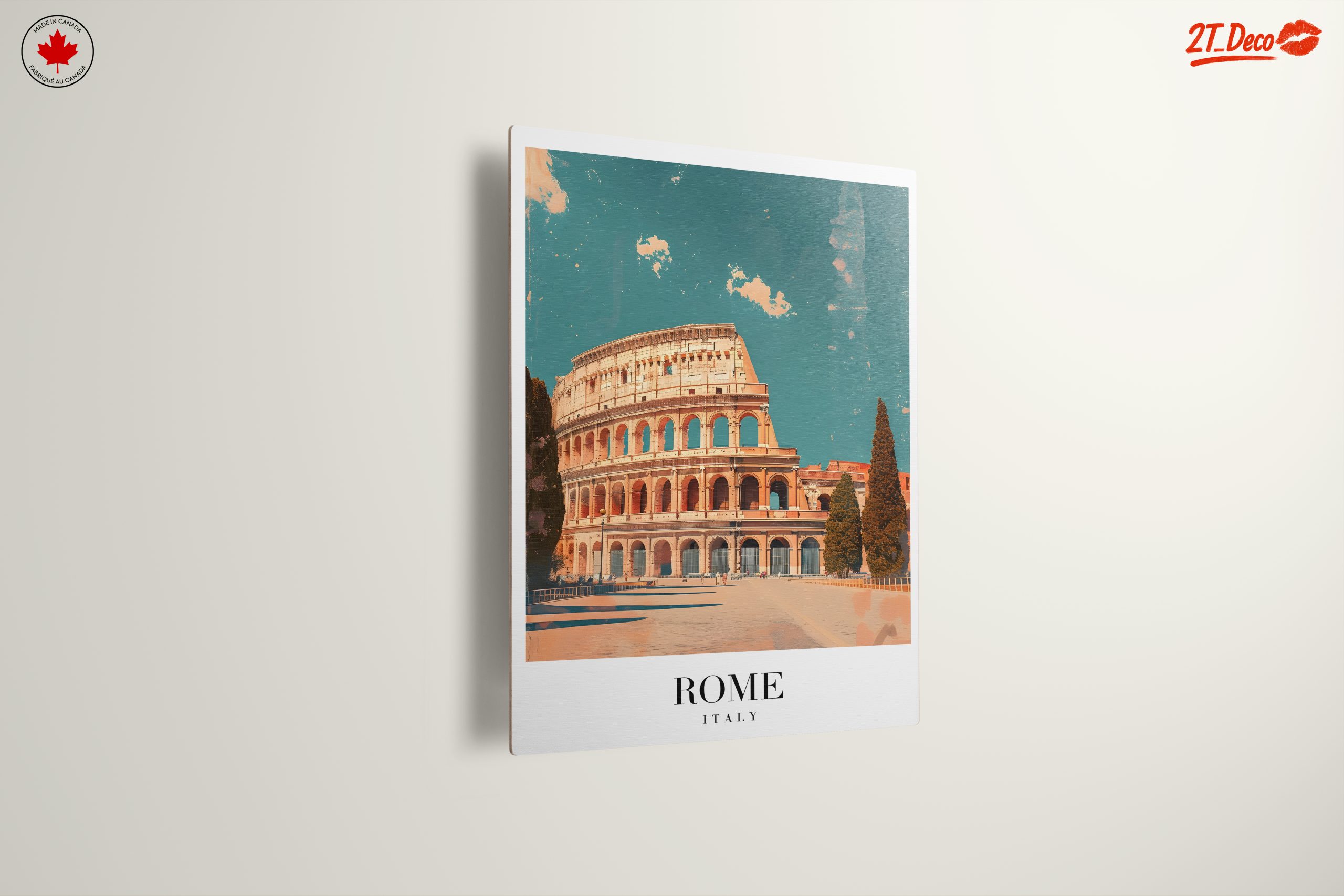 Colosseum in Rome Architectural Art - Image 13