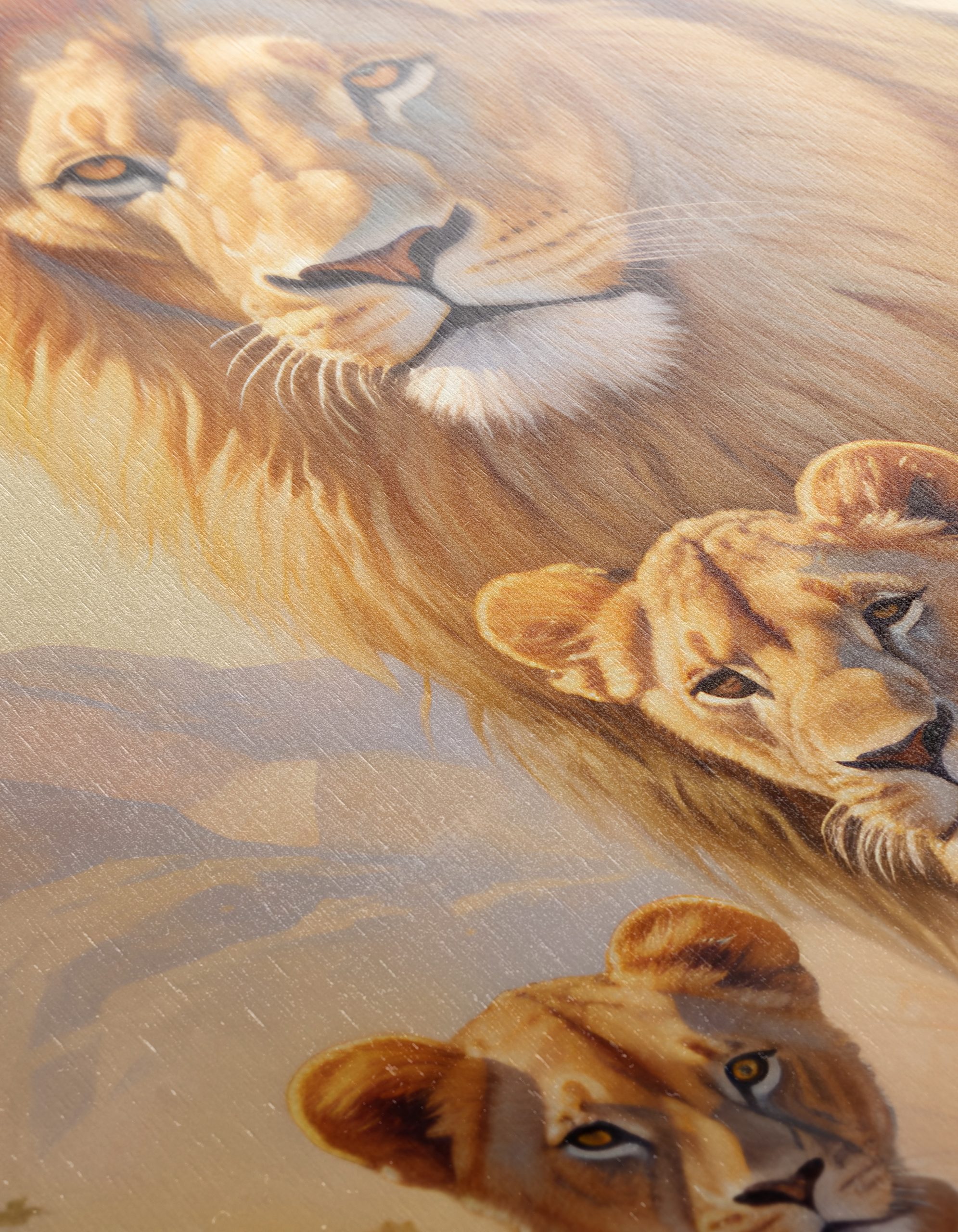 Majestic Lion Family Art 7 - Image 12