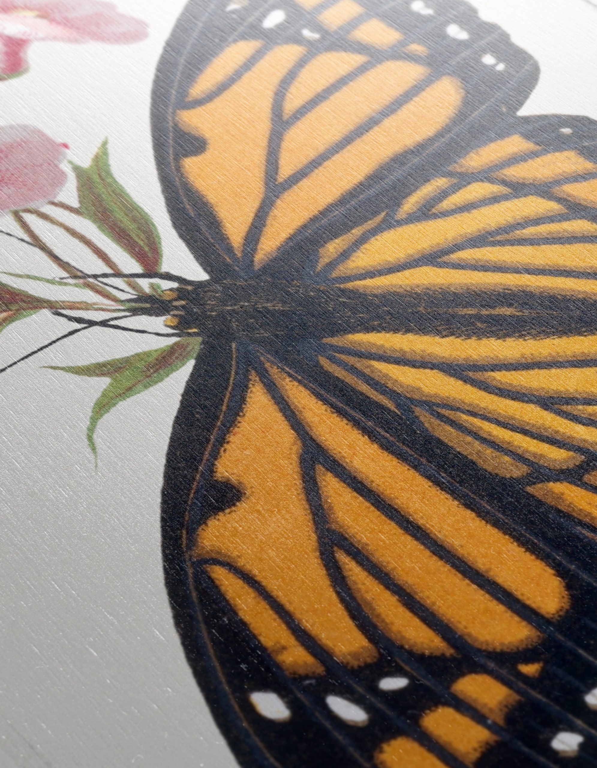 Vibrant Butterfly and Floral Composition Art - Image 12