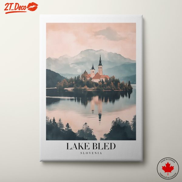 Lake Bled Serenity Landscape Art