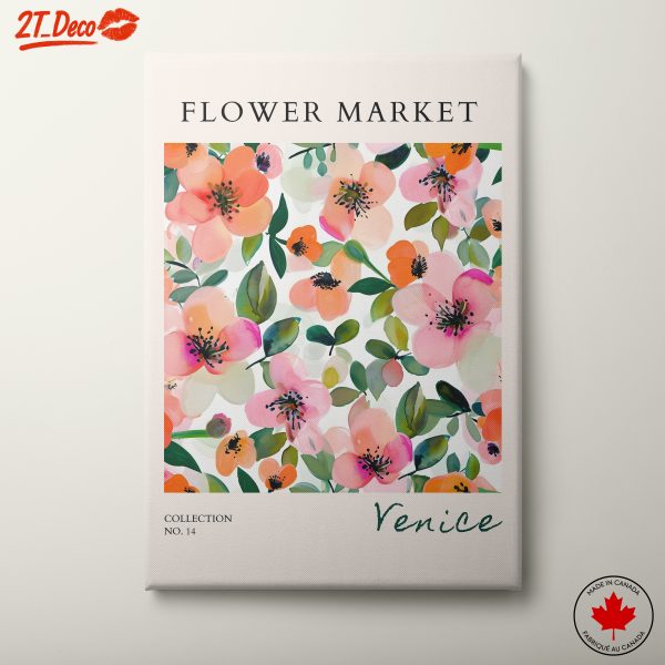 Flower Market in Venice Floral Art