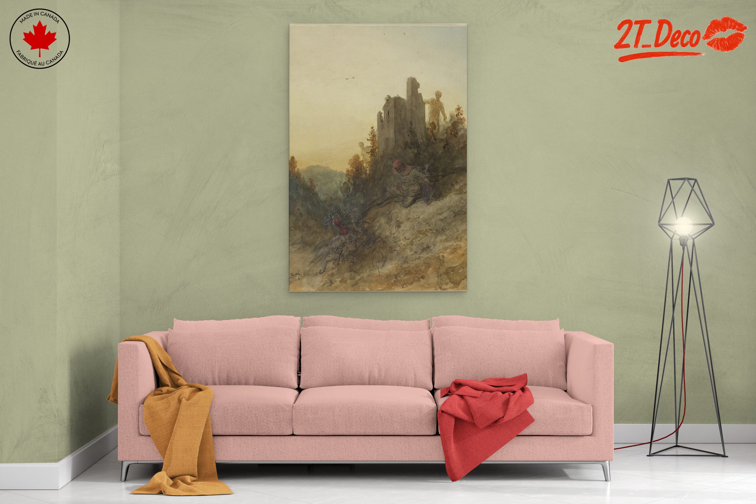 Epic Fantasy Scene with Heroic Characters - Image 2